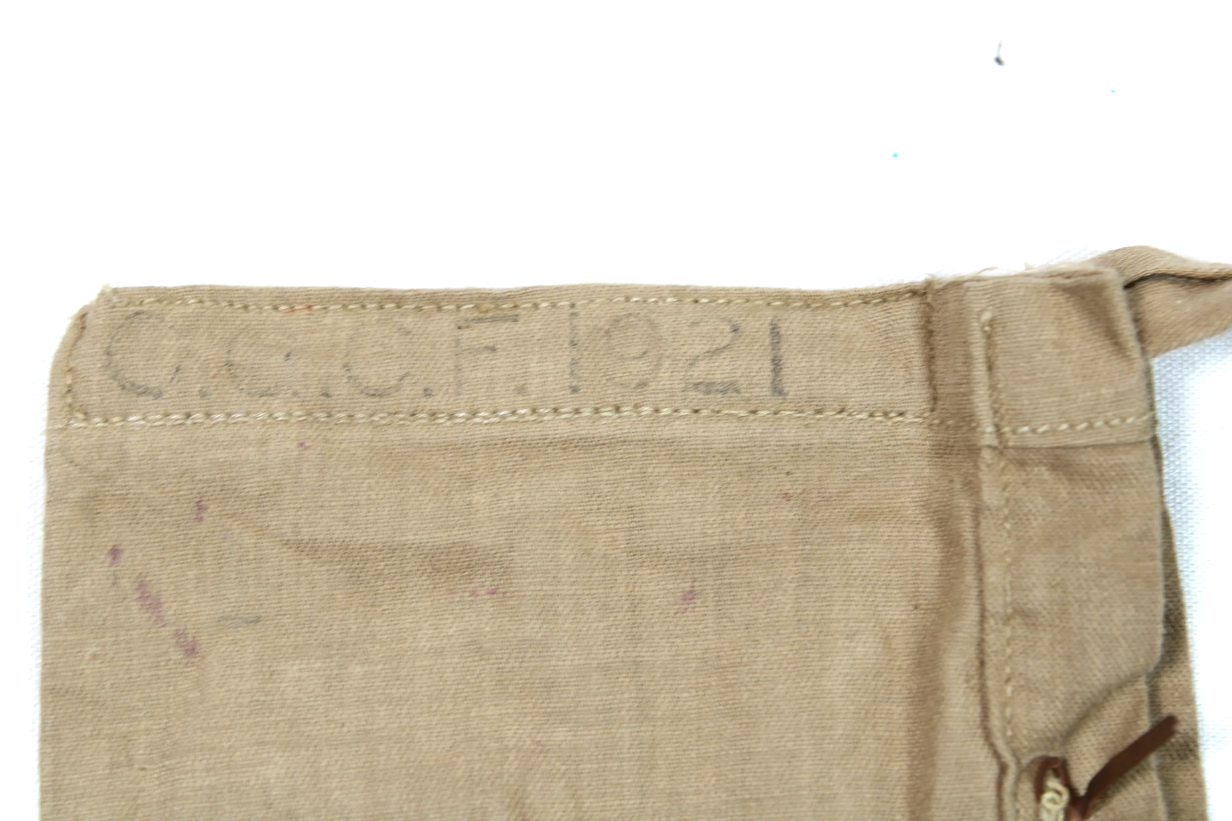 WW2 British Enfield 303 Ammunition Bandolier 1921