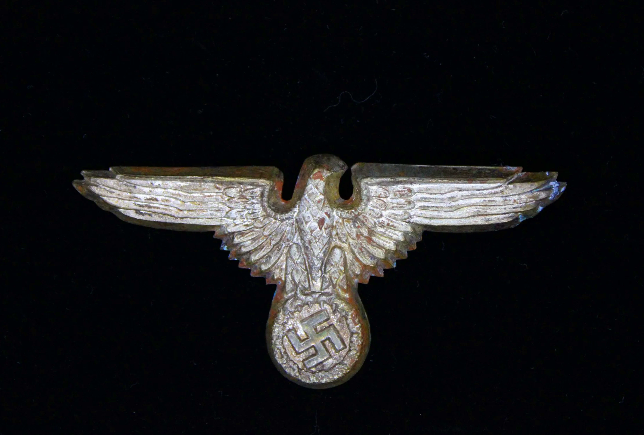 Reproduction WW2 German Waffen SS Visor Cap Eagle RZM Marked