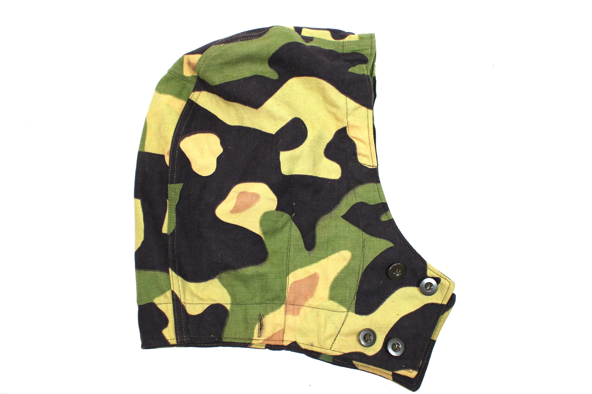 (RARE) Czech Mlok Salamander Camo Army Field Jacket Hood vz.60