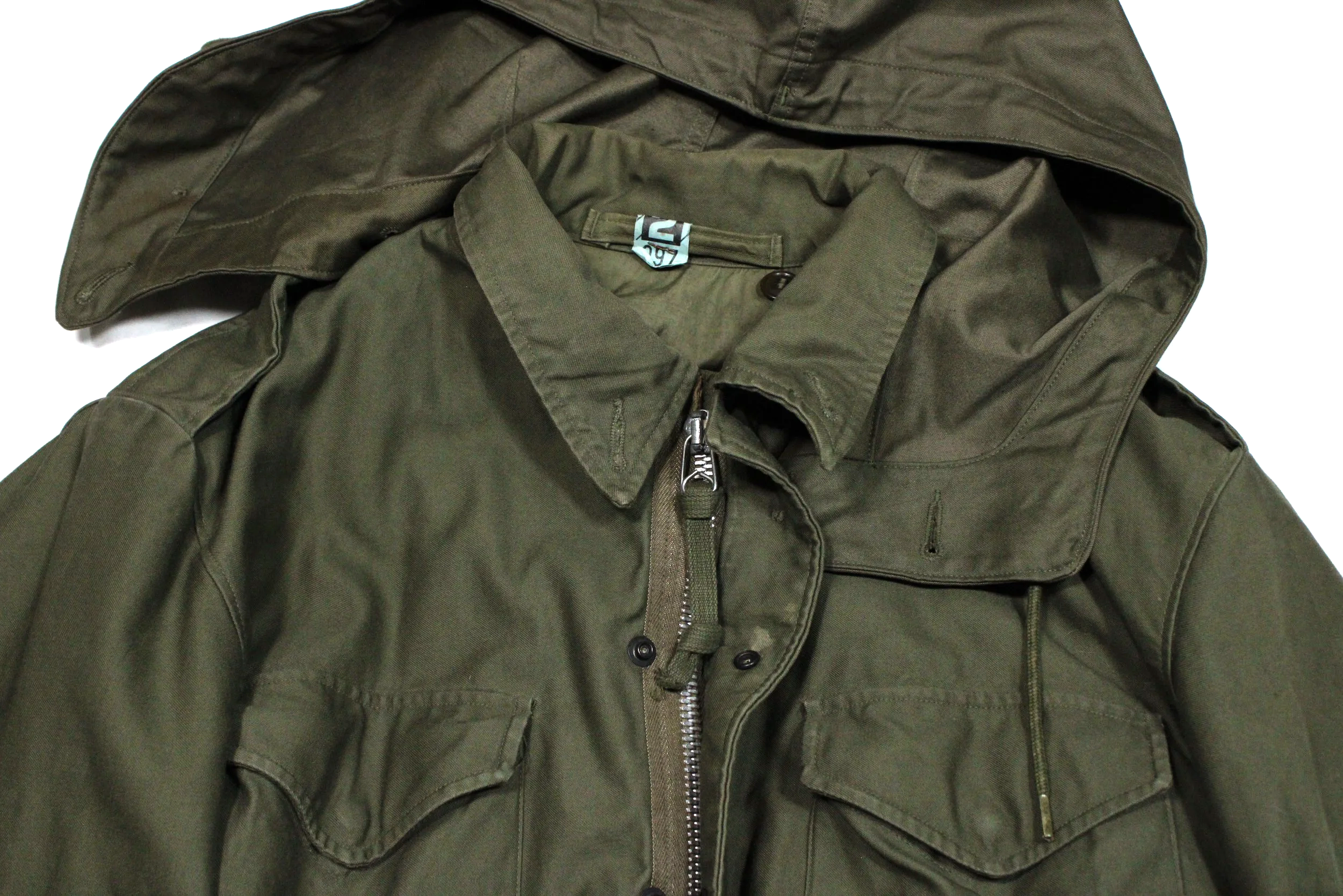 Korean War US Army M-51 Field Jacket M1951 Medium Long NOS Deadstock