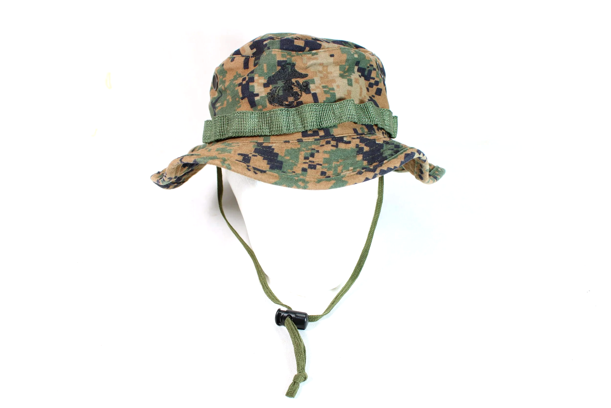 USMC woodland MARPAT Boonie Hat SUN COVER Size Medium
