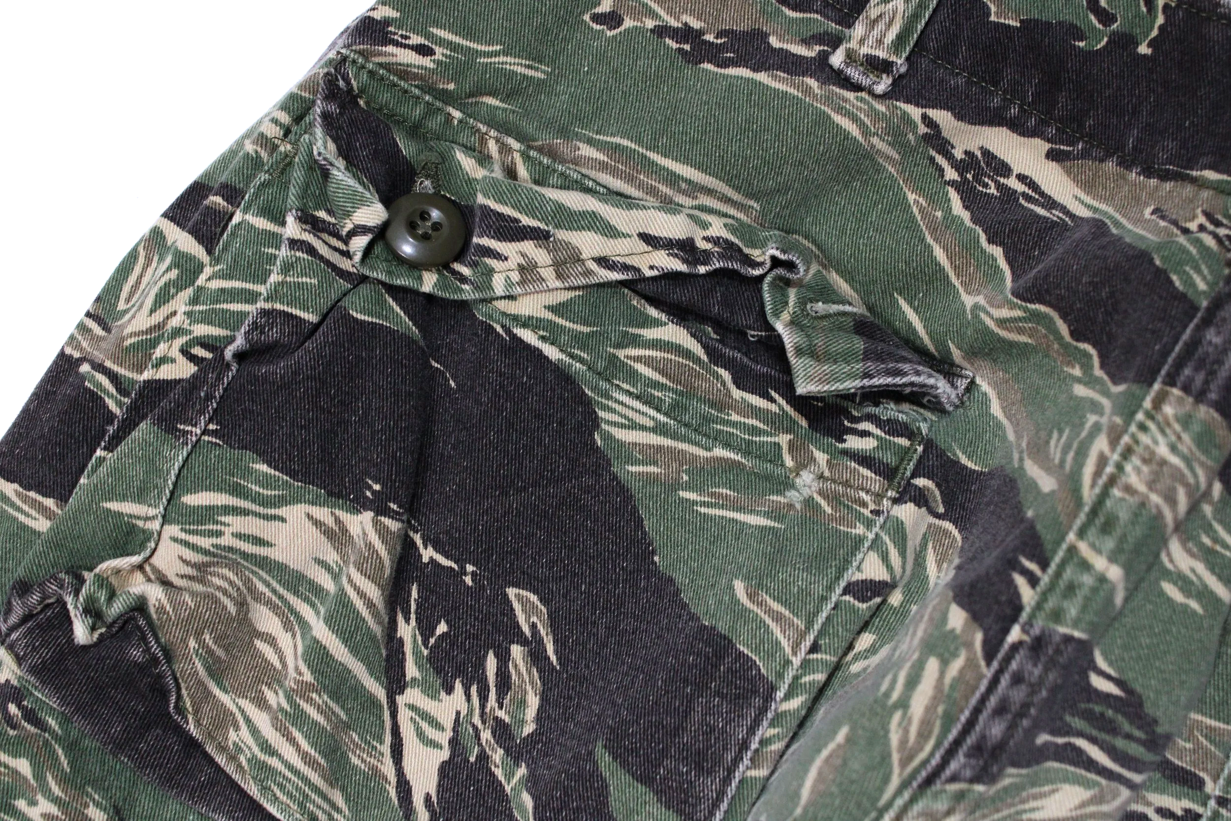 Vintage Tiger Stripe Pants Vietnam War Reproduction "John Wayne Dense"