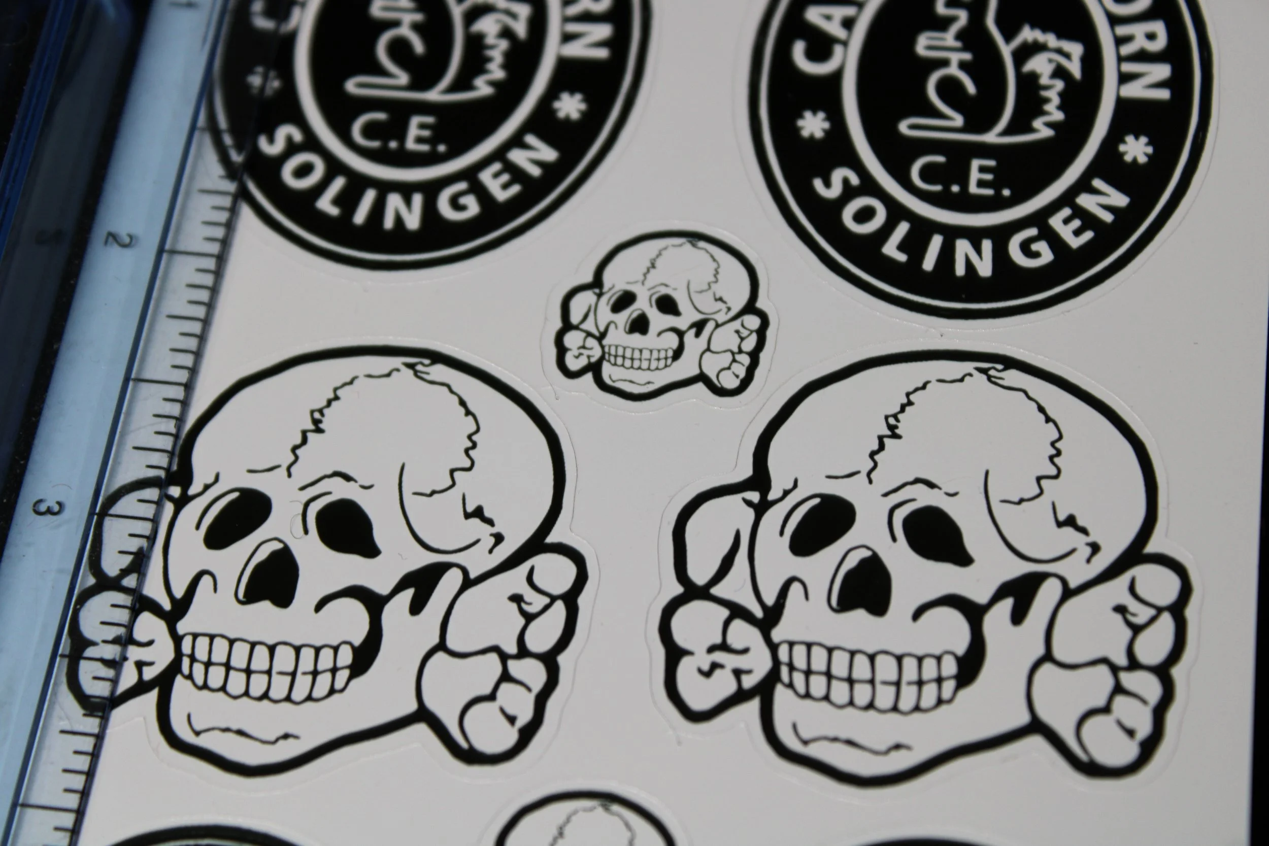 German Sticker Sheet