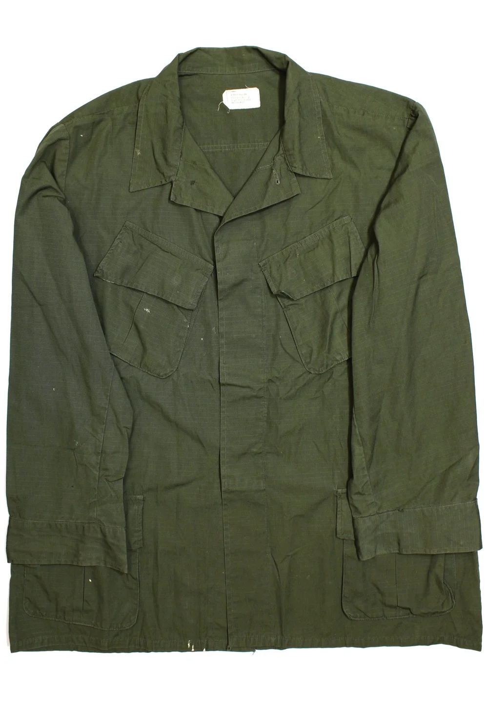 Original Vietnam War 3rd Pattern Jungle Fatigue Jacket 1970 XL