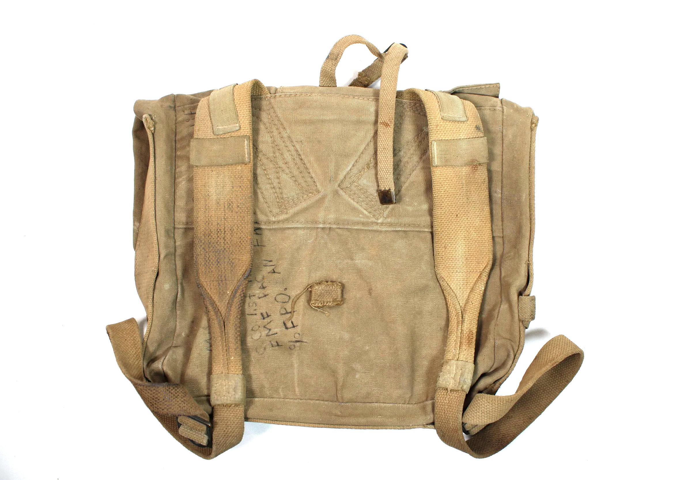 WW2 USMC Named Fleet Marine Force, Pacific ( FMF - PAC ) P1941 Upper Field Pack