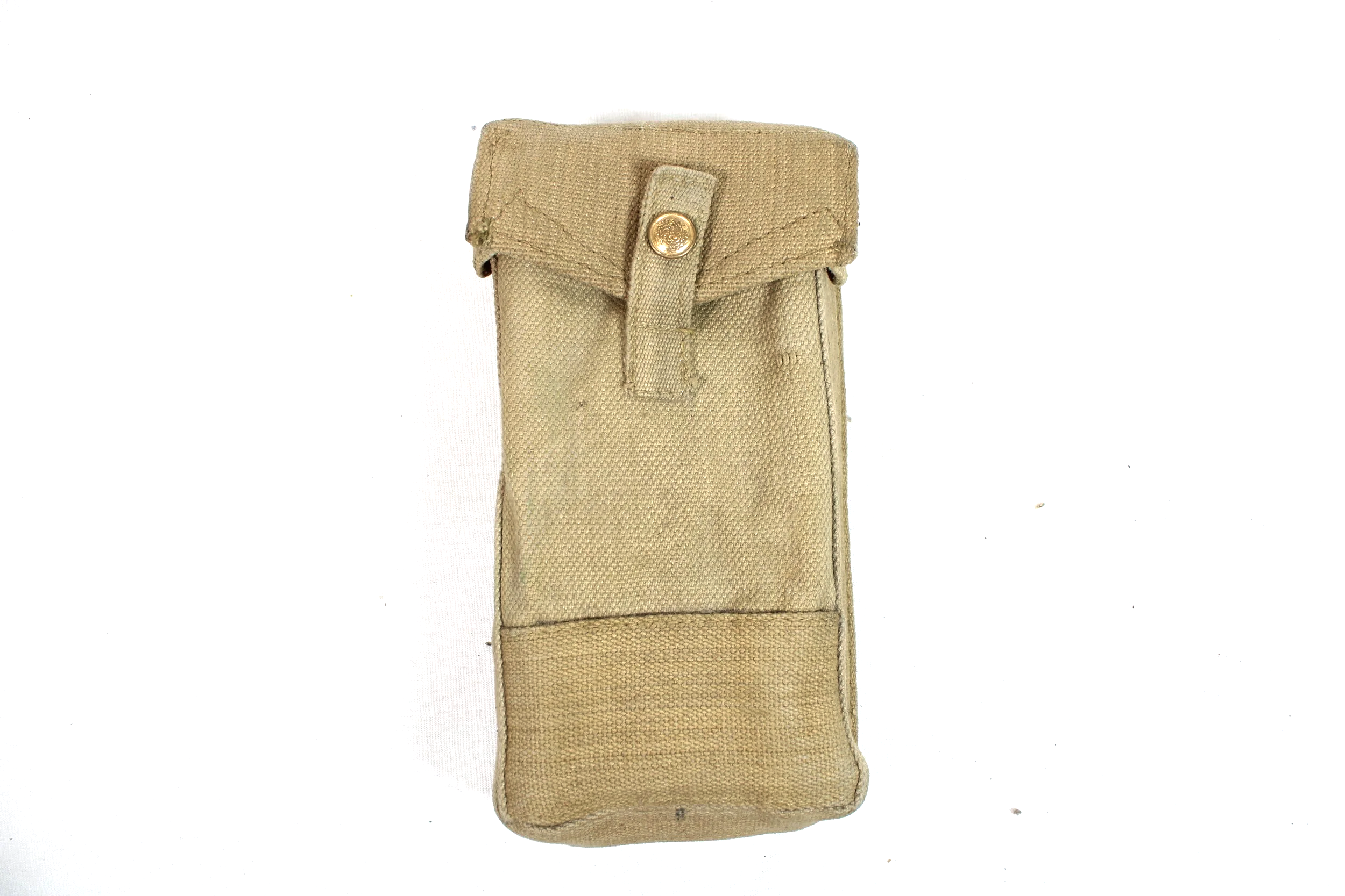 WW2 British Army Pattern 37 Webbing Basic Pouch 1940 Dated