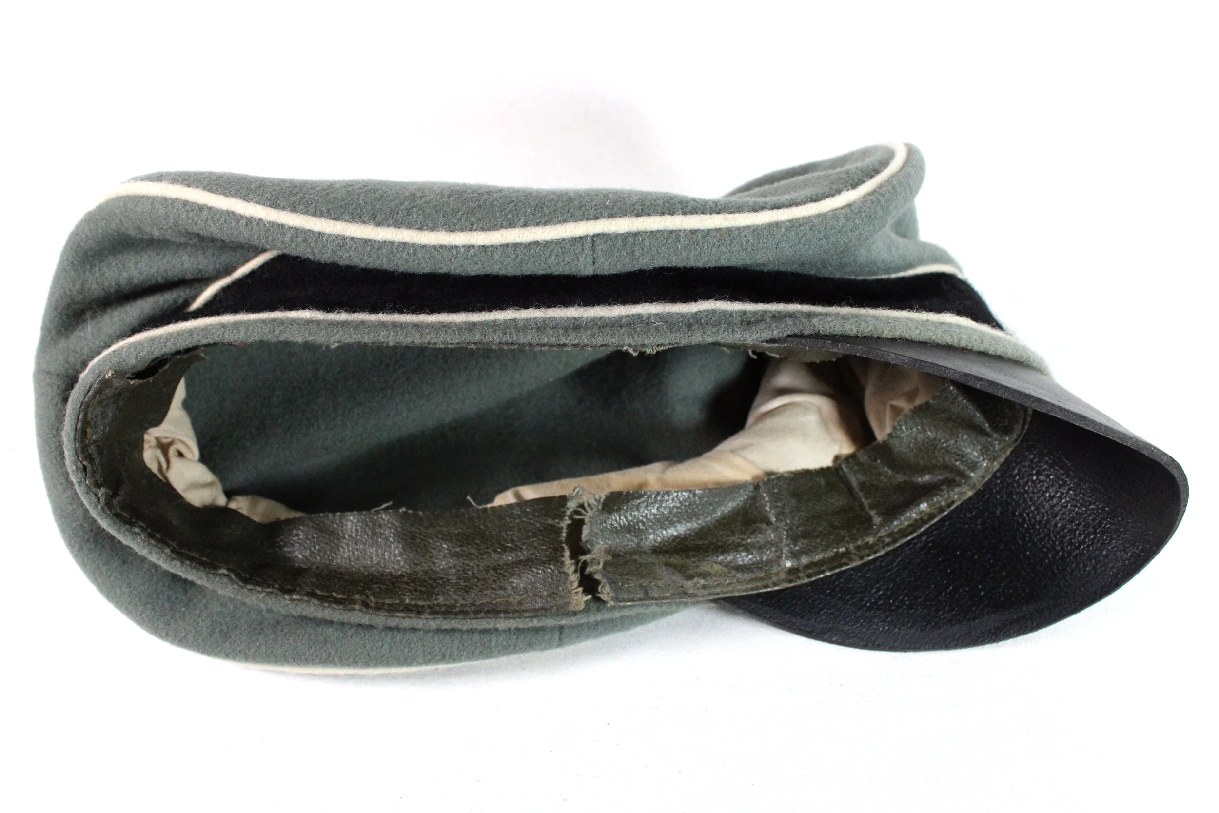 Waffen SS Old Janke Officer Reproduction Crusher Visor Size 59