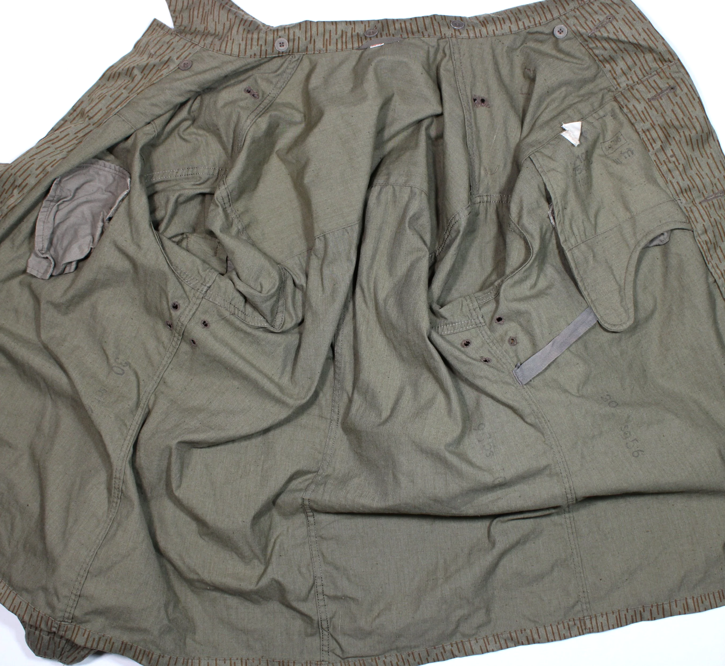East German Strichtarn Camo Summer Jacket Uniform DDR NVA