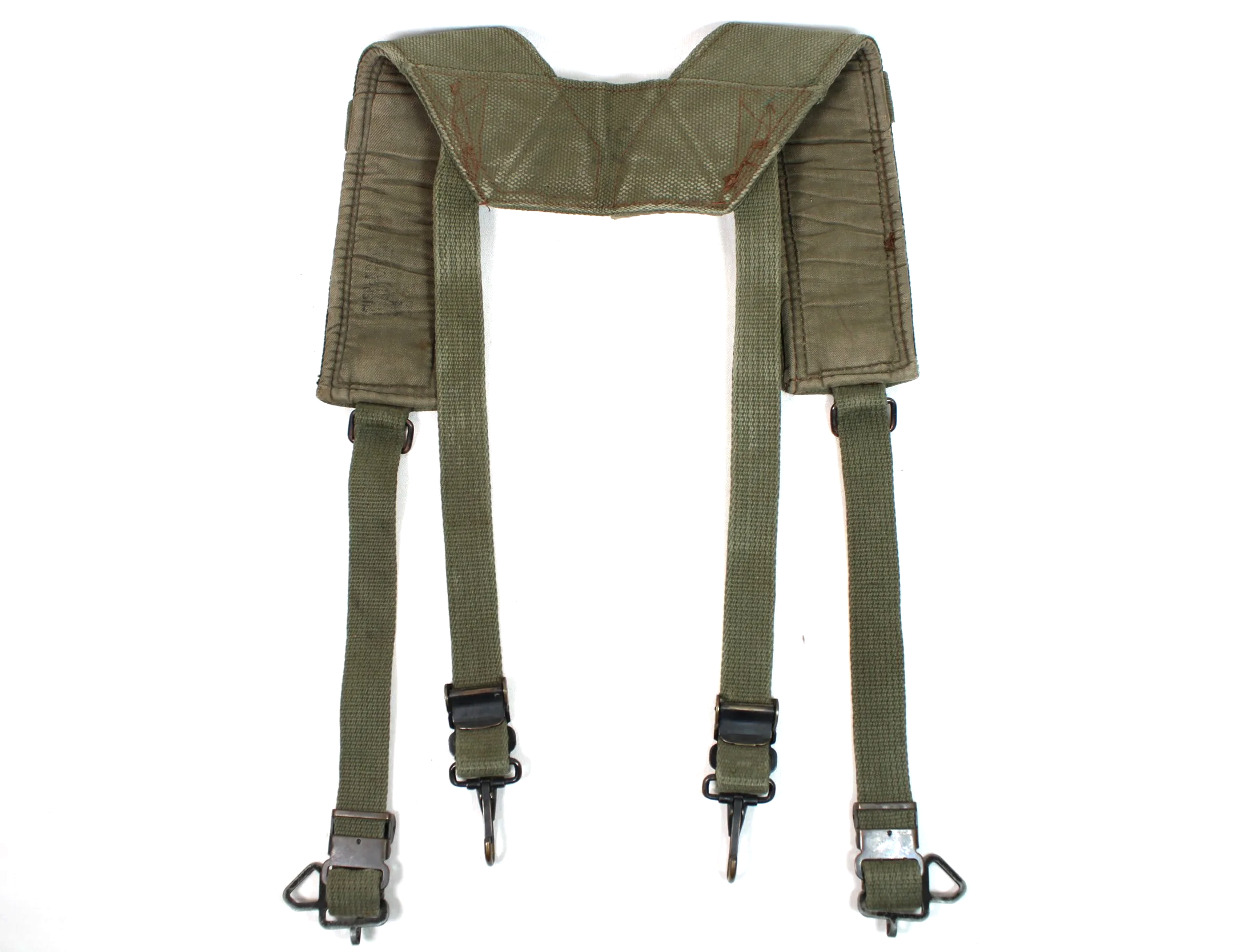 Vietnam War M56 Field Pack Suspenders By North & Judd Size R 1963