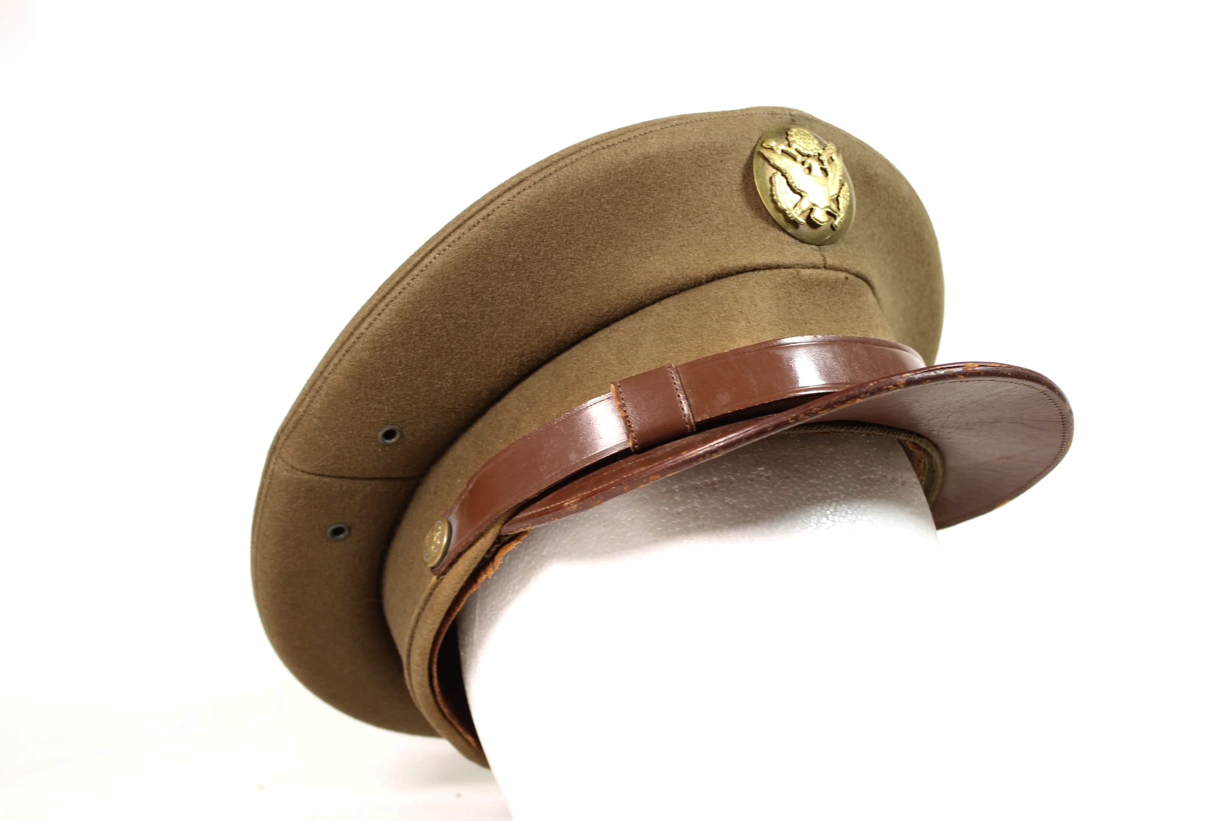 WWII US Enlisted Visor Cap