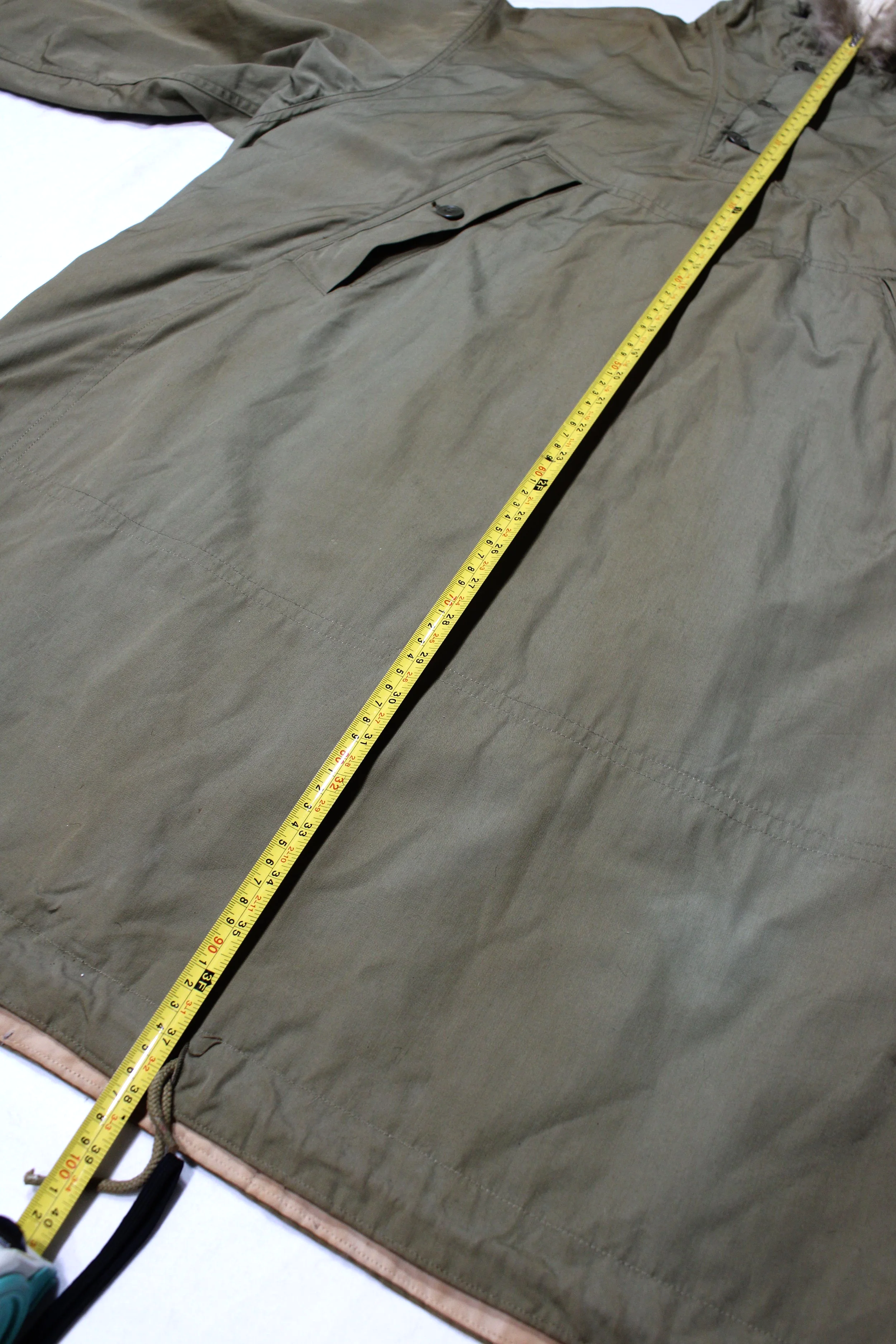 WW2 1940s US Army 10th Mountain Division Ski Parka Reversible Large Pullover