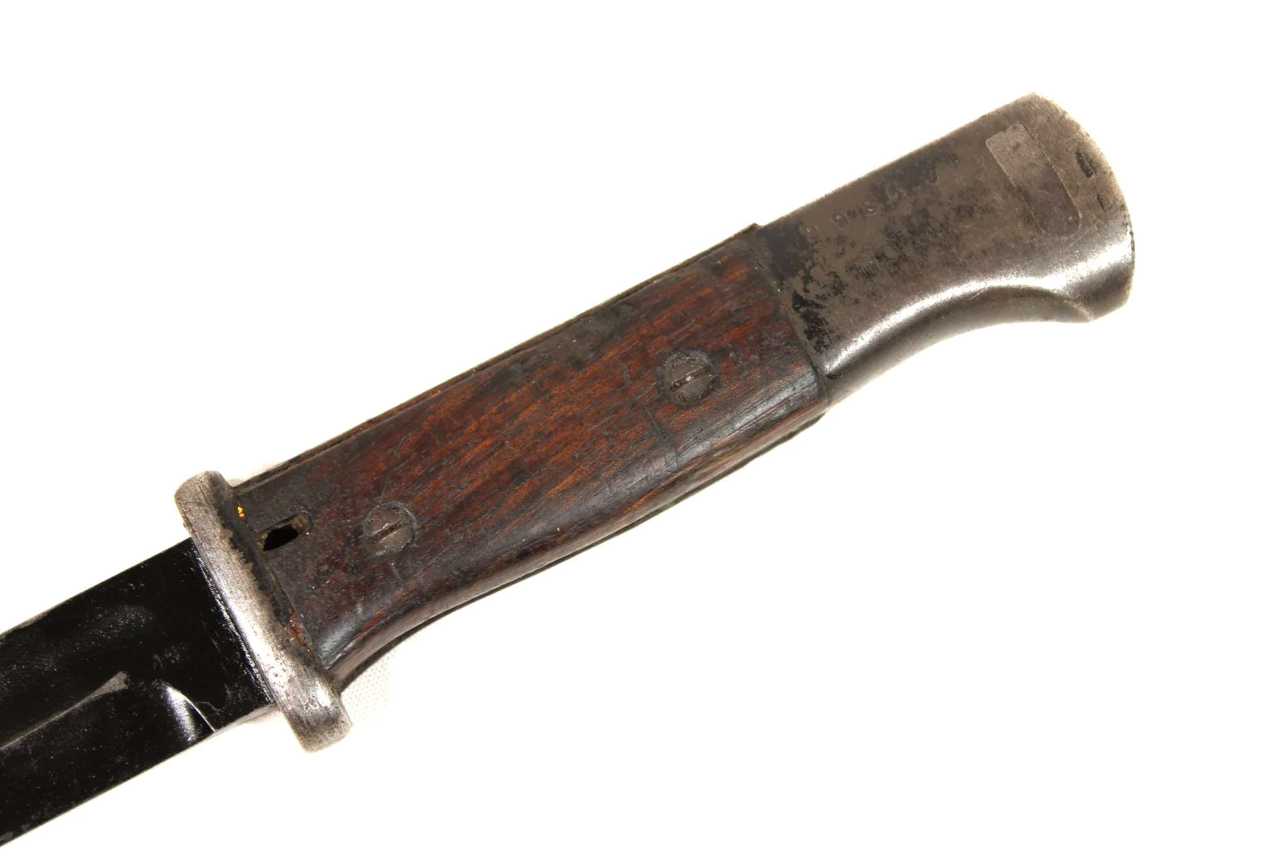 Pre WW2 Portuguese Model M937 German made Unsharpened Mauser Bayonet