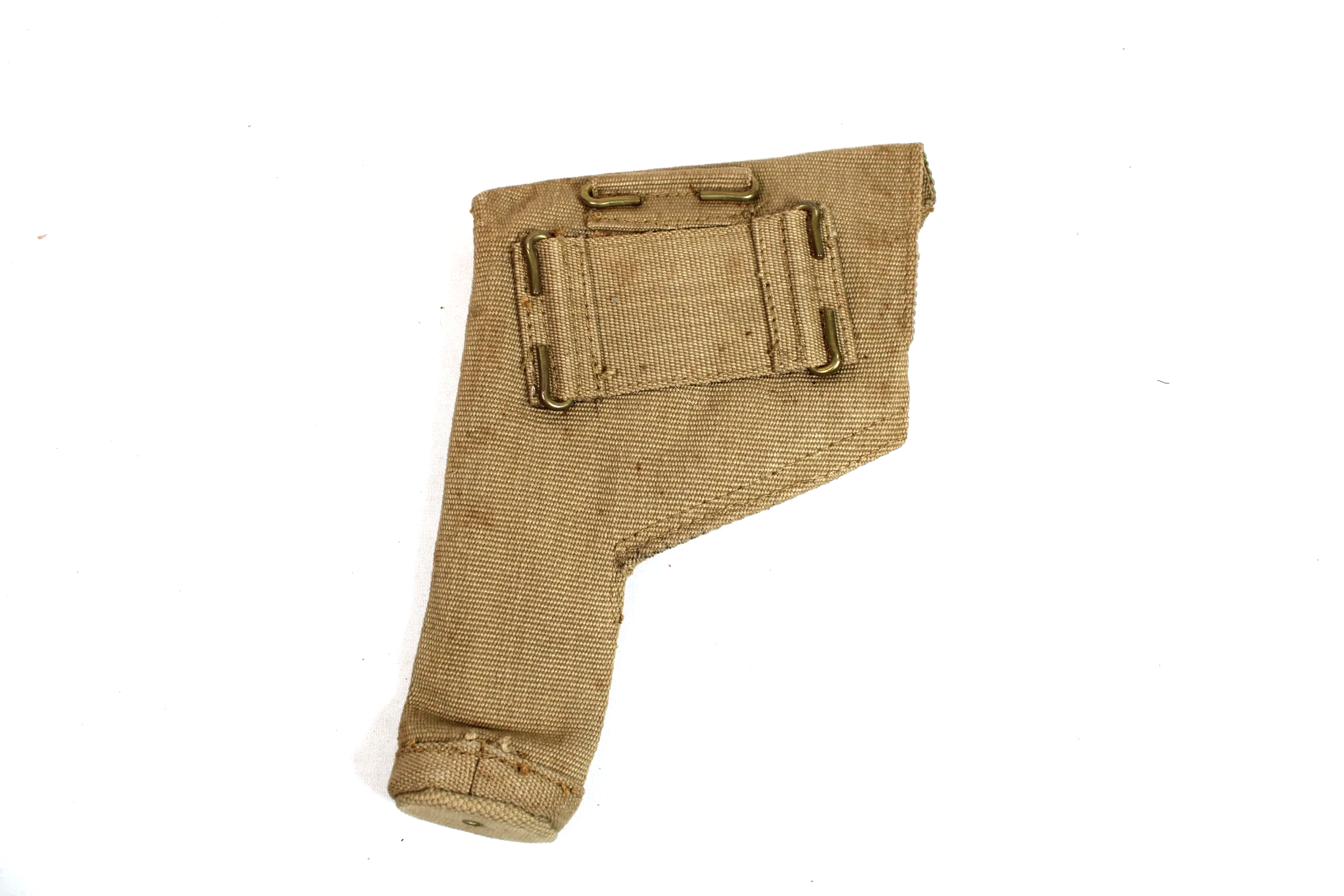 WW2 1943 Dated British Army 1937 Pattern Webbing Webley Revolver Holster