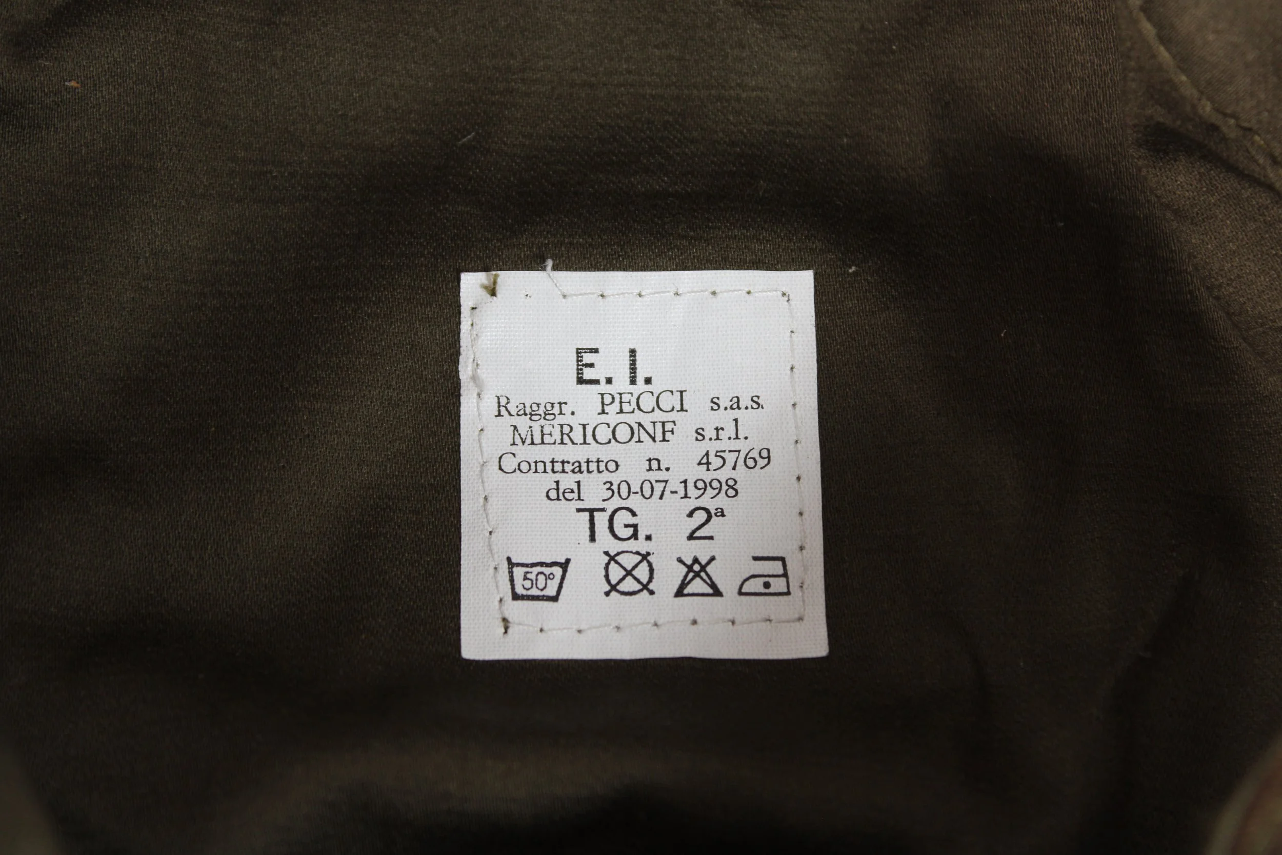 Italian Army Woodland Camouflage Utility Patrol Cap