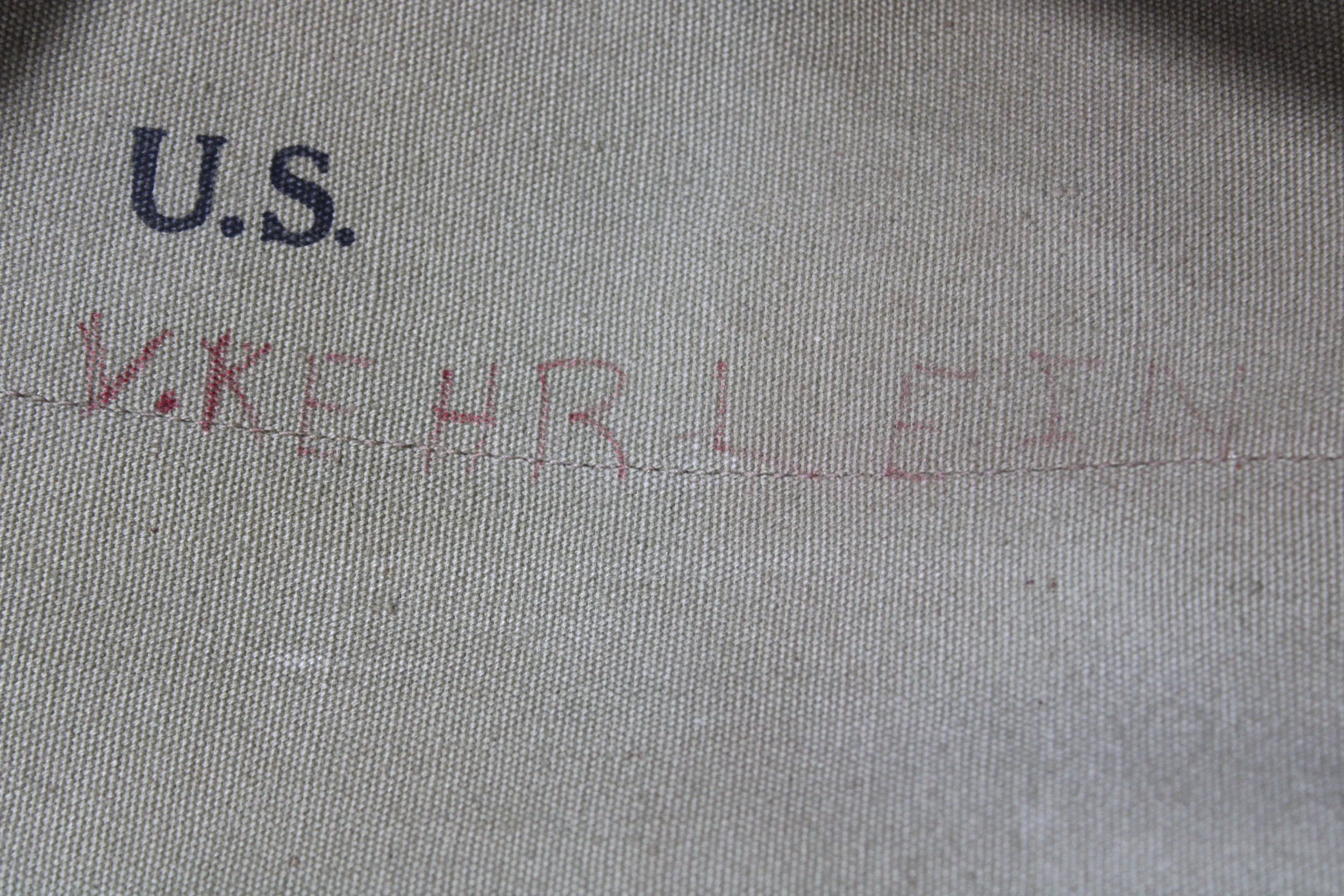 WWII US Army Named Yukon Packboard made by Boyt and dated 1943