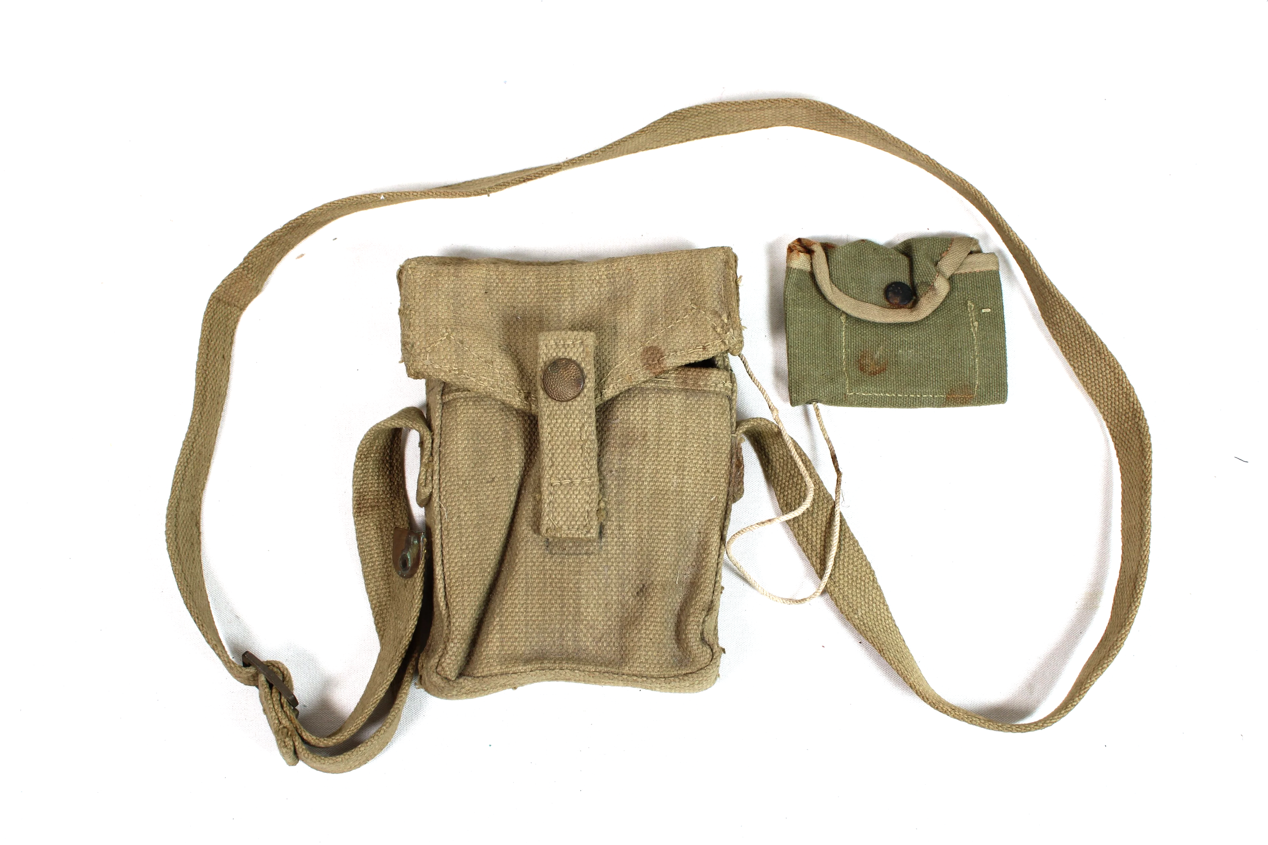 WW2 British army officers webbing holdall