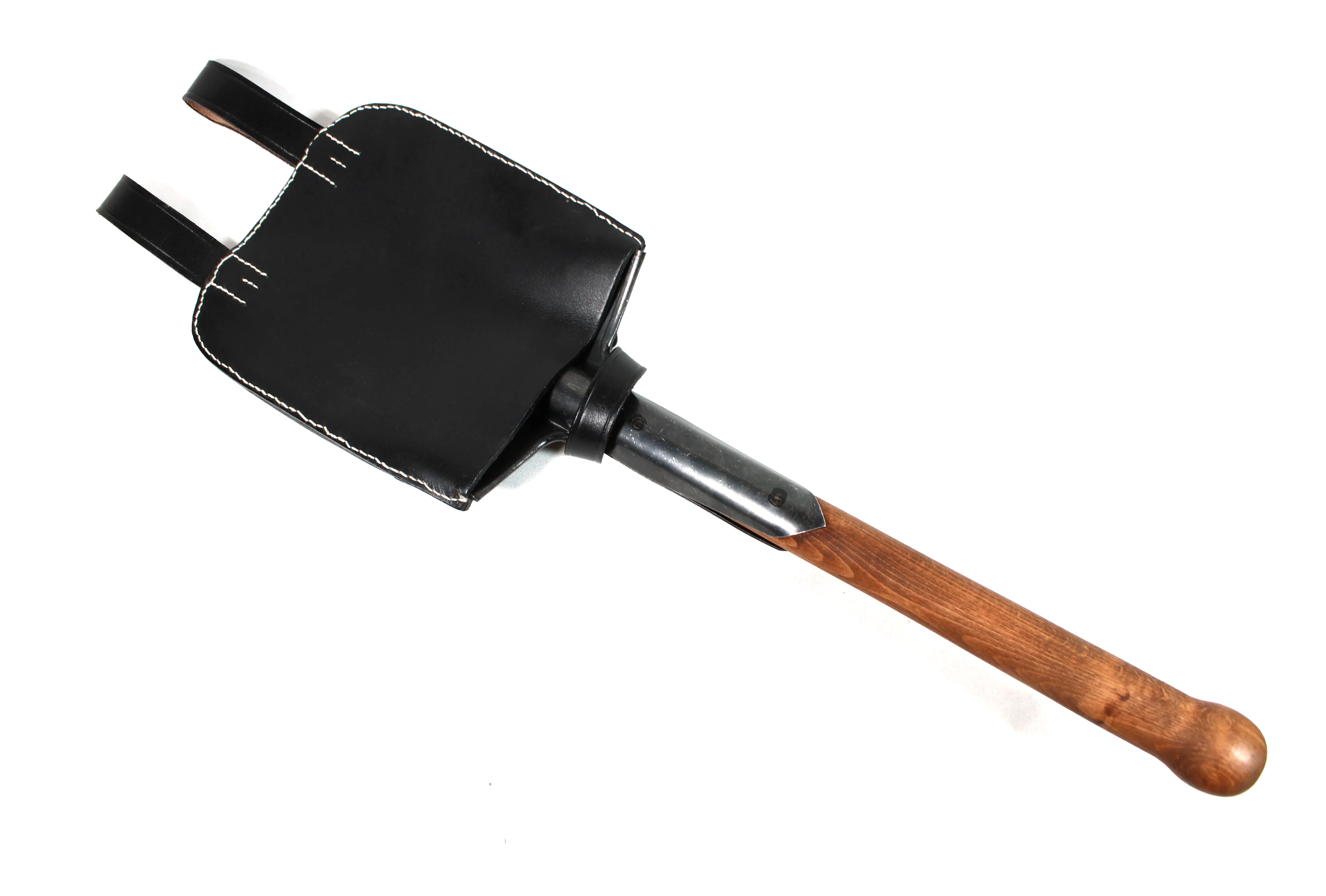 WW2 German E-Tool Shovel and Carrier Reproduction Matching Set
