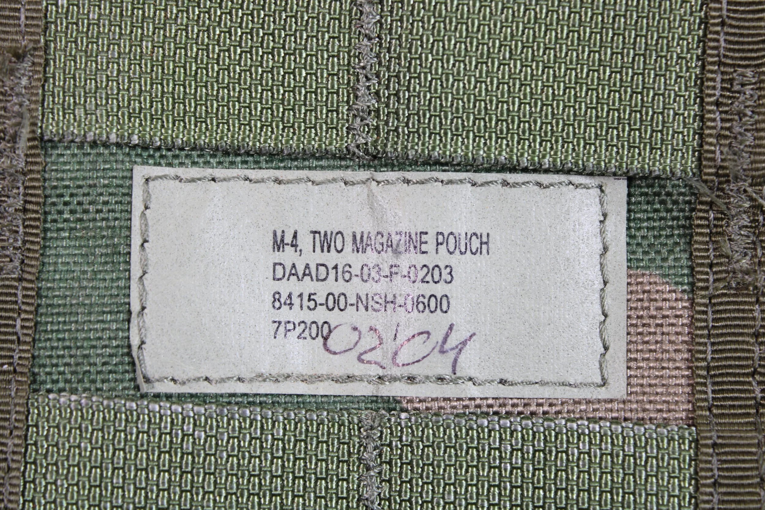 M4 / AR-15 2 Mag Pouch MOLLE II