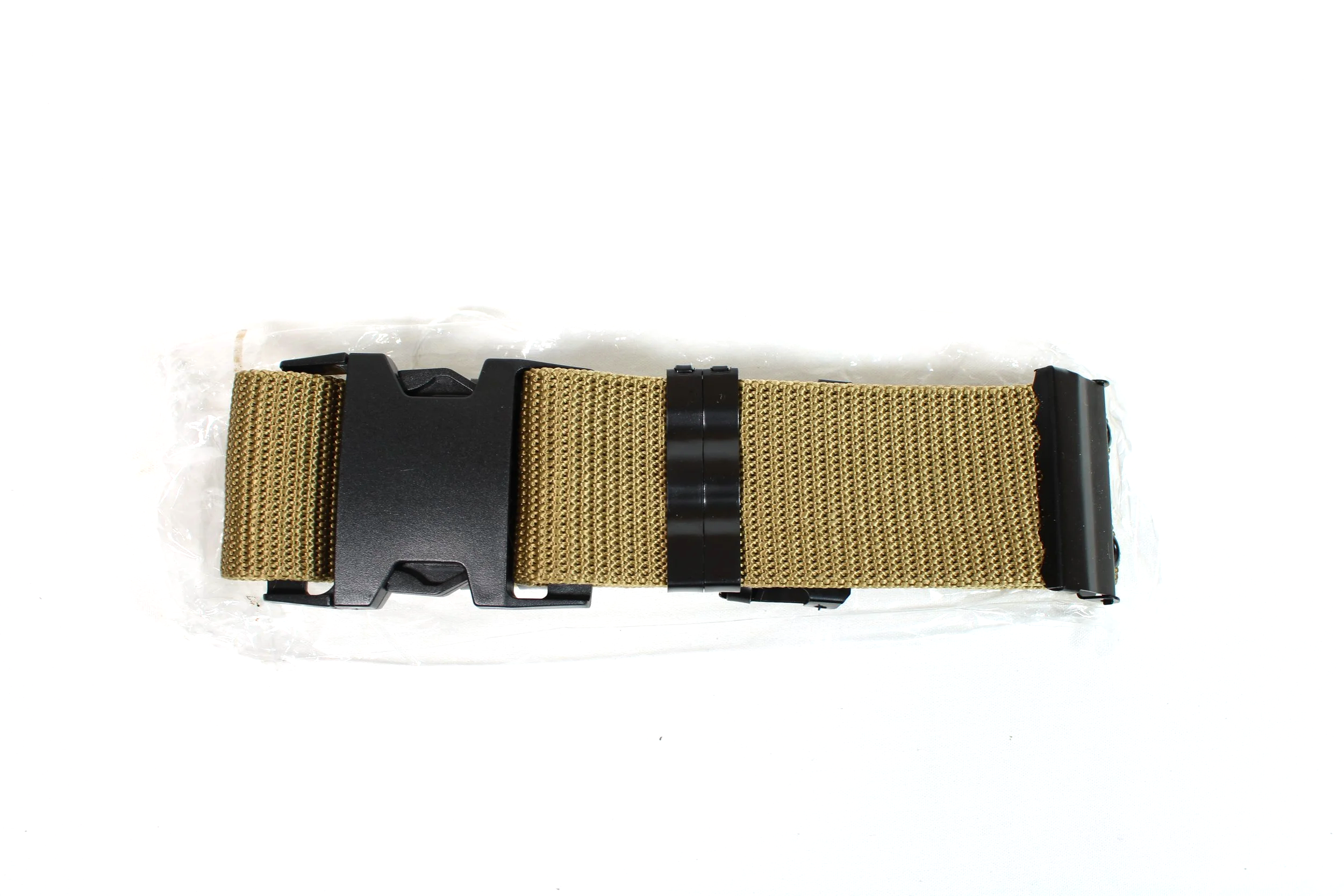 New Marine Corps Style Quick Release Pistol Belts Coyote Brown Medium