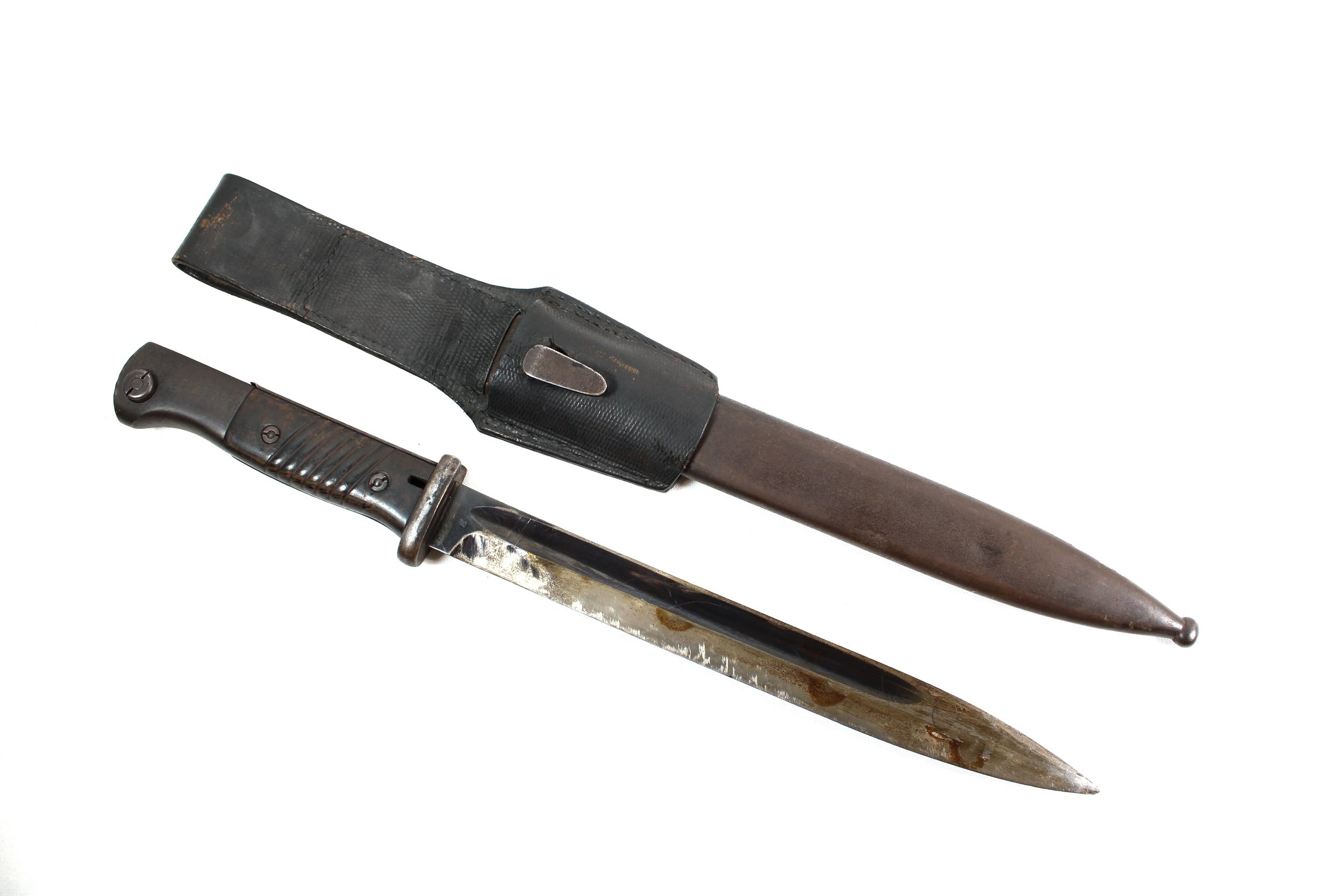 Original WW2 German (Matching) 1942 Mauser K98 Bayonet