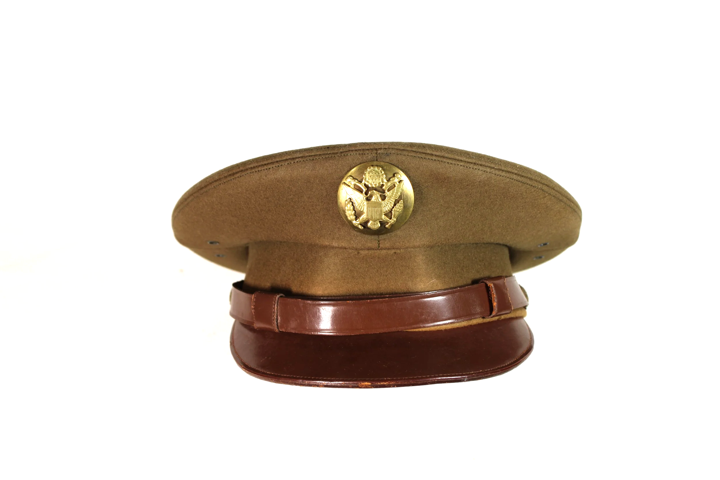 WWII US Enlisted Visor Cap