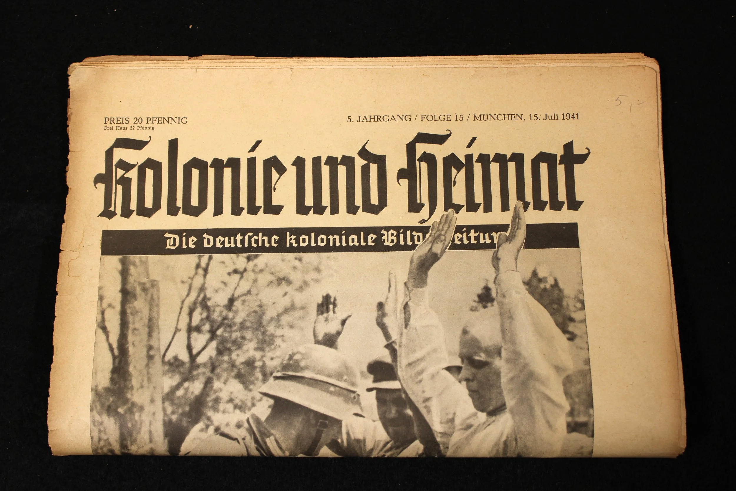 WW2 German Kolonie und Heimat" (Colony and Homeland) Propaganda Magazine 1941