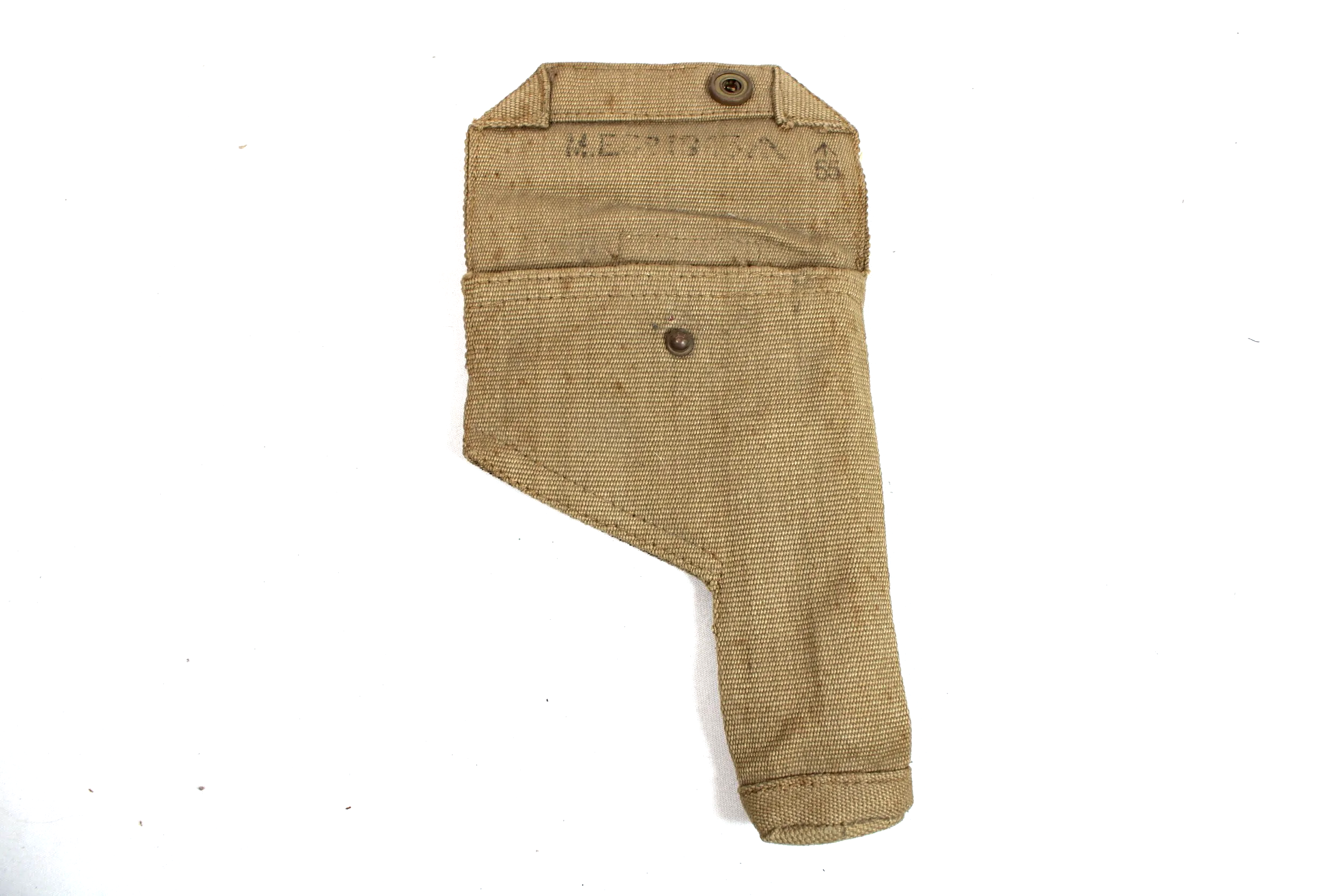 WW2 1943 Dated British Army 1937 Pattern Webbing Webley Revolver Holster