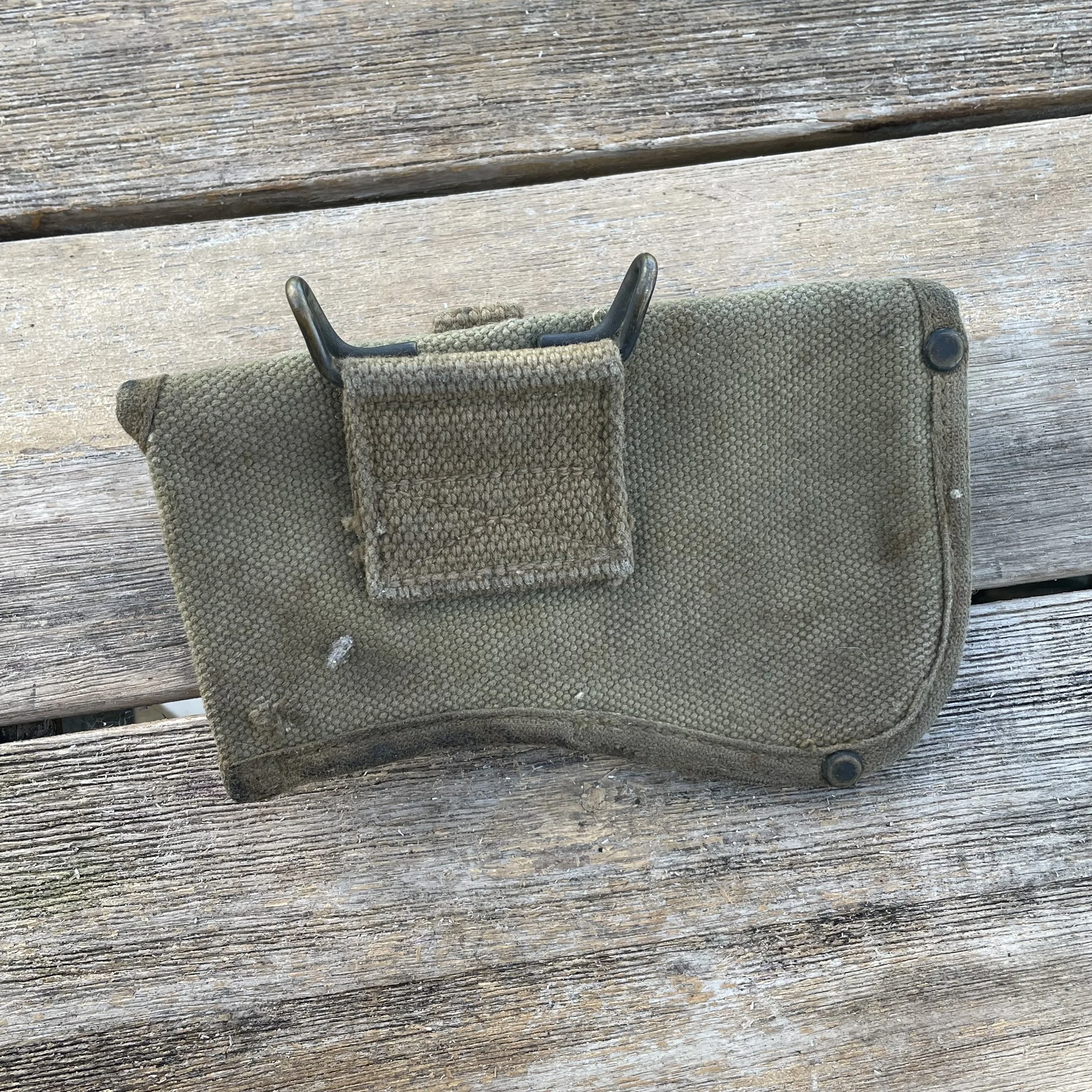 Original WWI U.S. Army M-1917 Hatchet Canvas Cover 1917 Dated