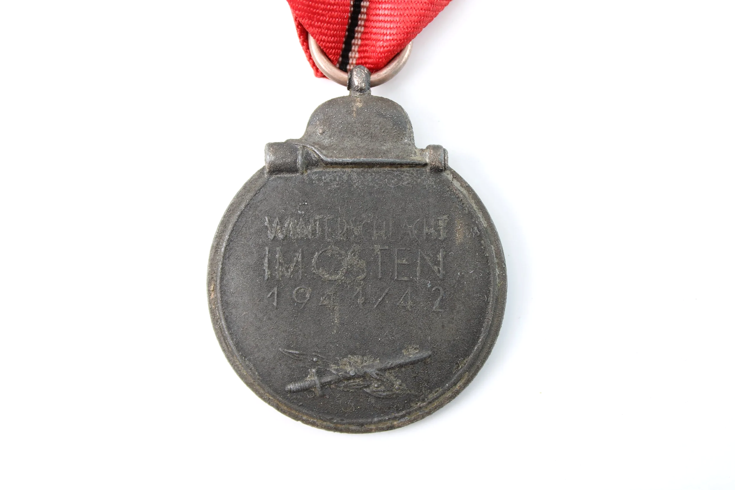 Original WW2 German (Unmarked) Eastern Front Medal / Ost Medal (Ostmedaille)