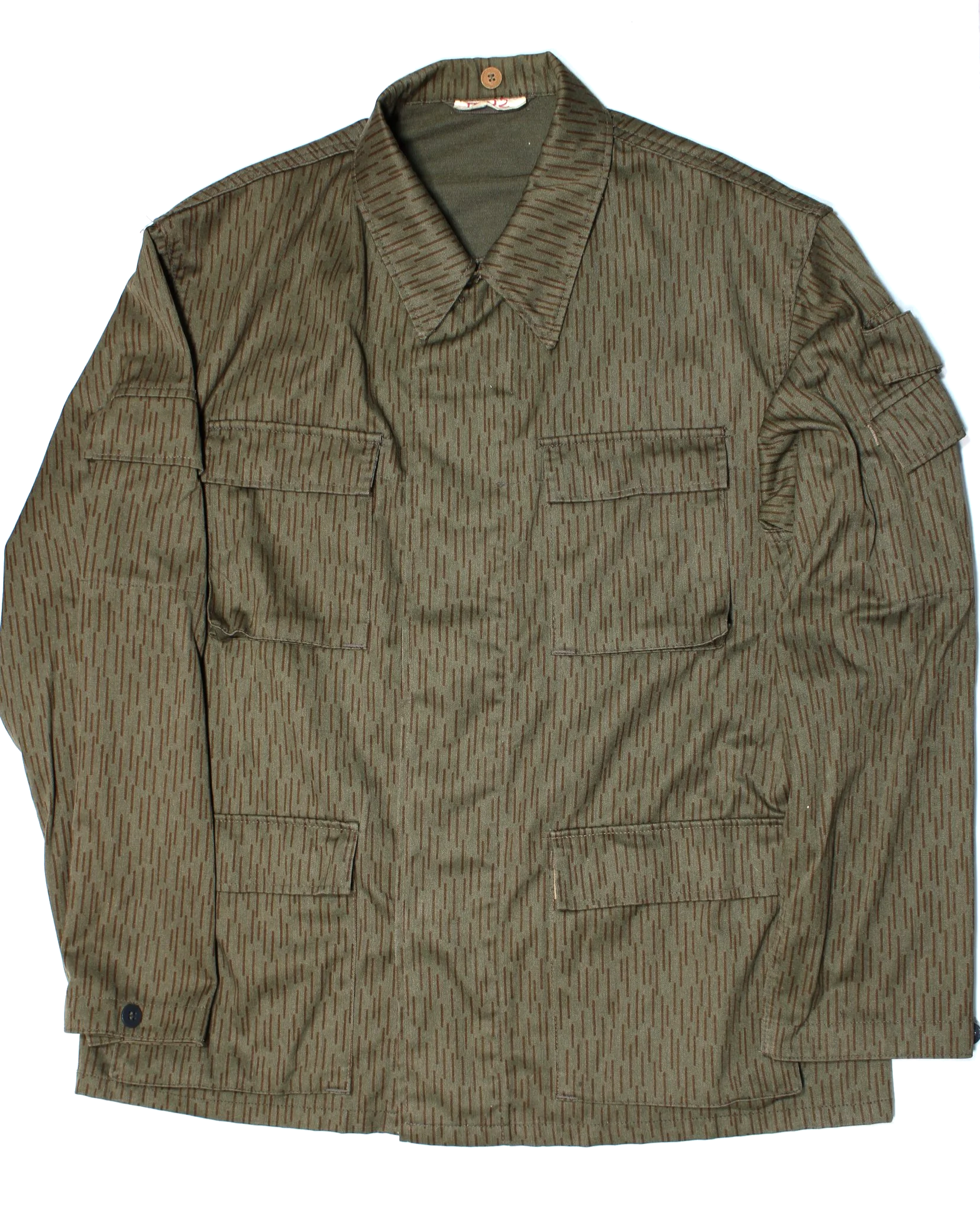 East German Strichtarn Raindrop Camo Field Jacket  DDR NVA m48