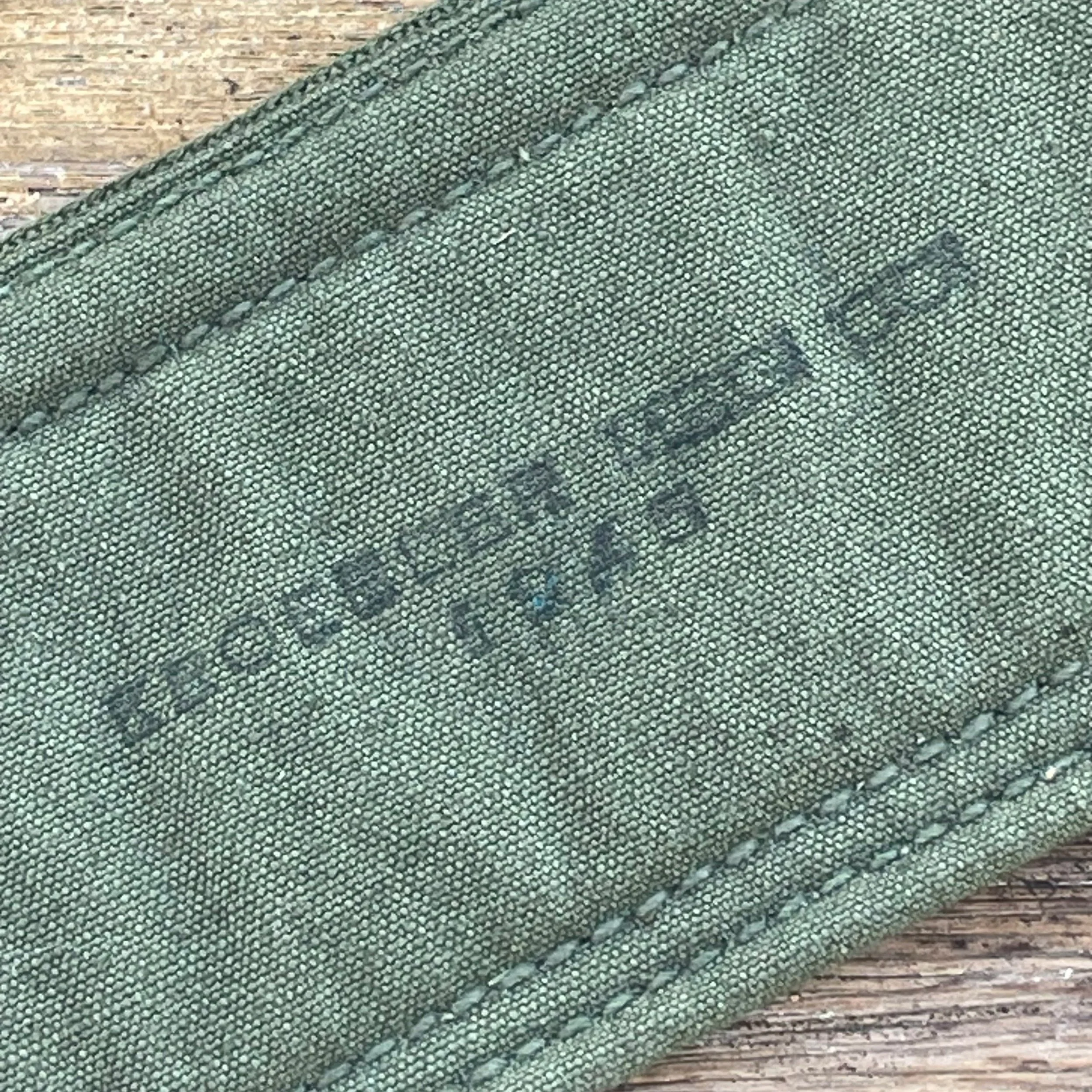 WW2 1945 US Military SUSPENDER SHOULDER PADS WWII KROEHLER MFG CO original