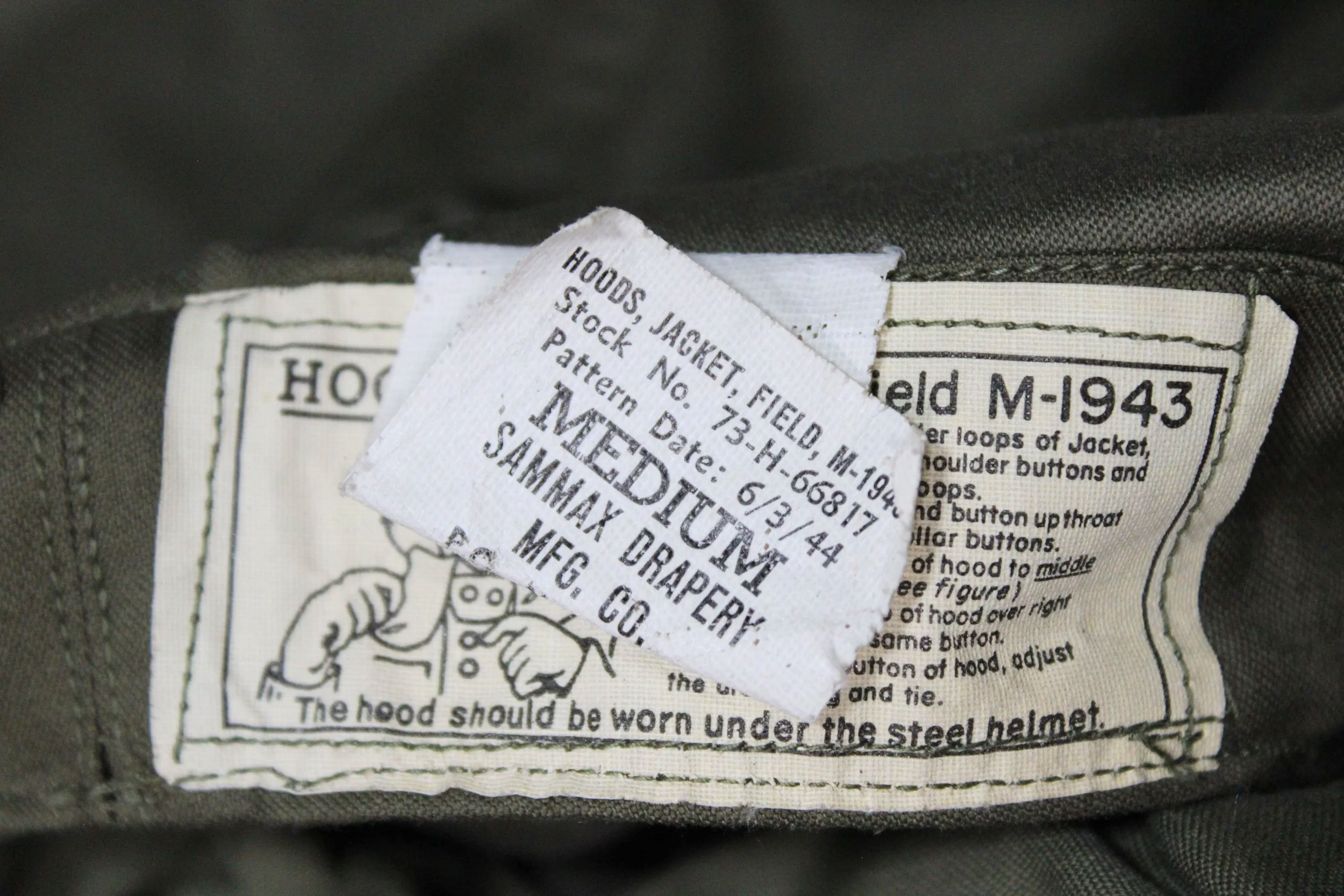 Korean War US Army M-51 Field Jacket M1951 Medium Long NOS Deadstock