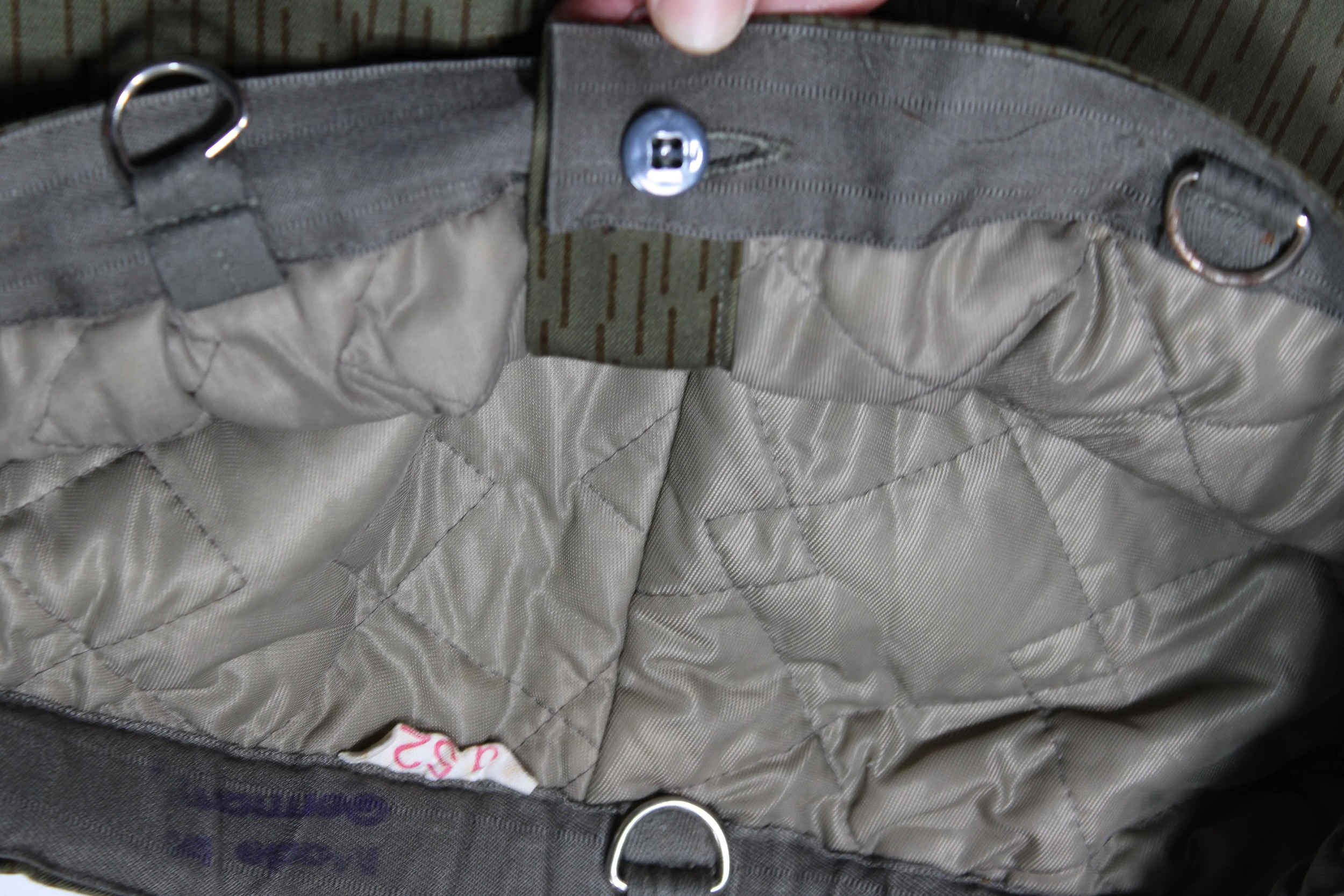 East German Strichtarn Raindrop Camo Winter Pants Trousers Uniform DDR NVA m48