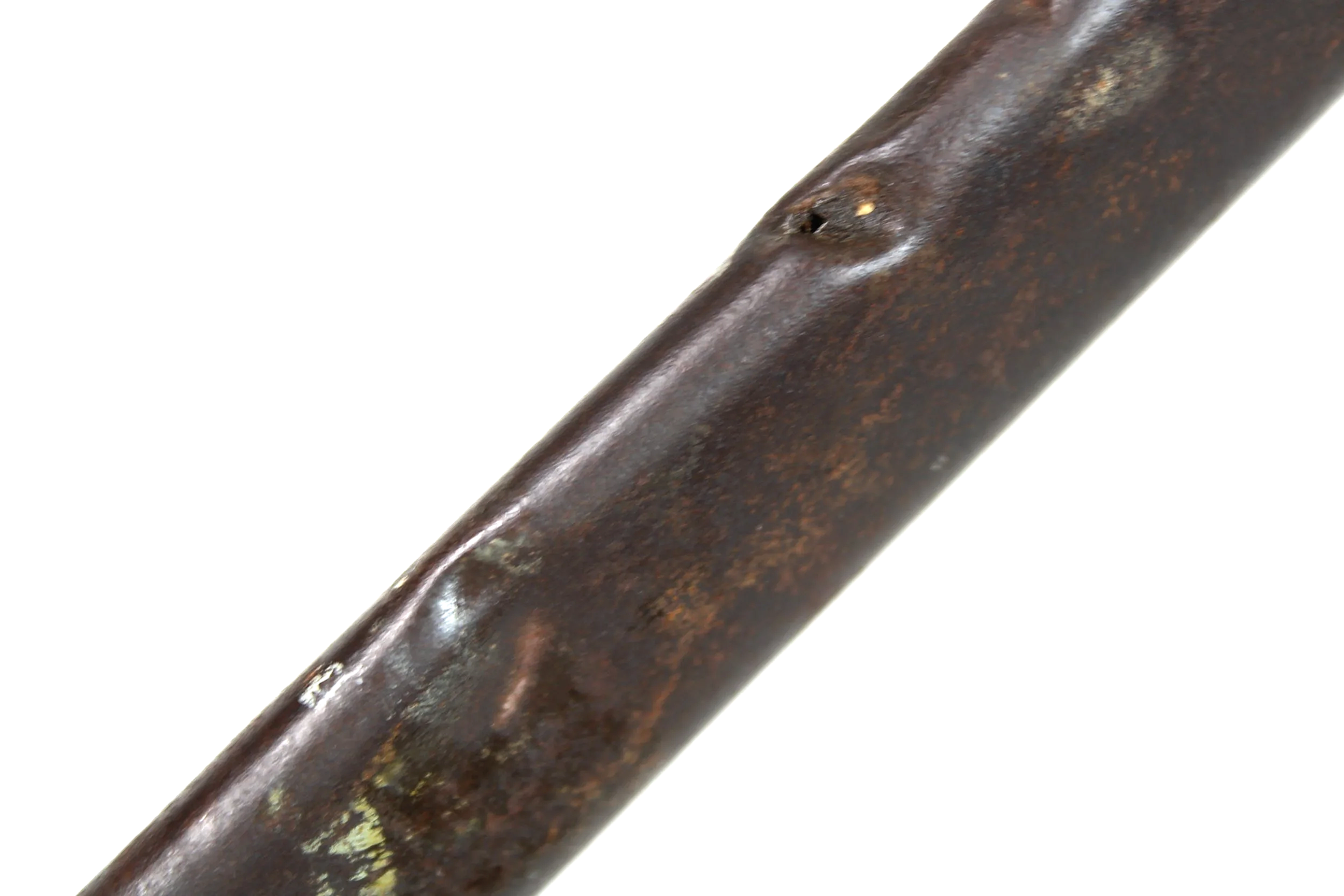 WWII Japanese Type 30 Arisaka Battle Damaged Bayonet W/Scabbard "Kokura Arsenal"