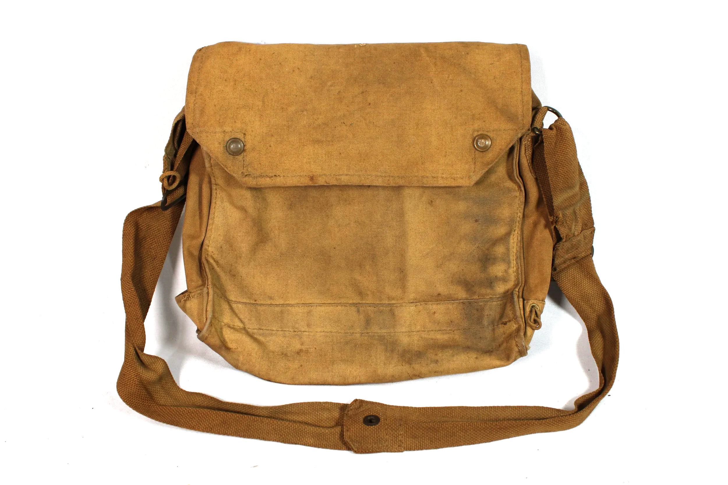 WW2 British Mk VII Gas Mask Bag Indiana Jones Satchel