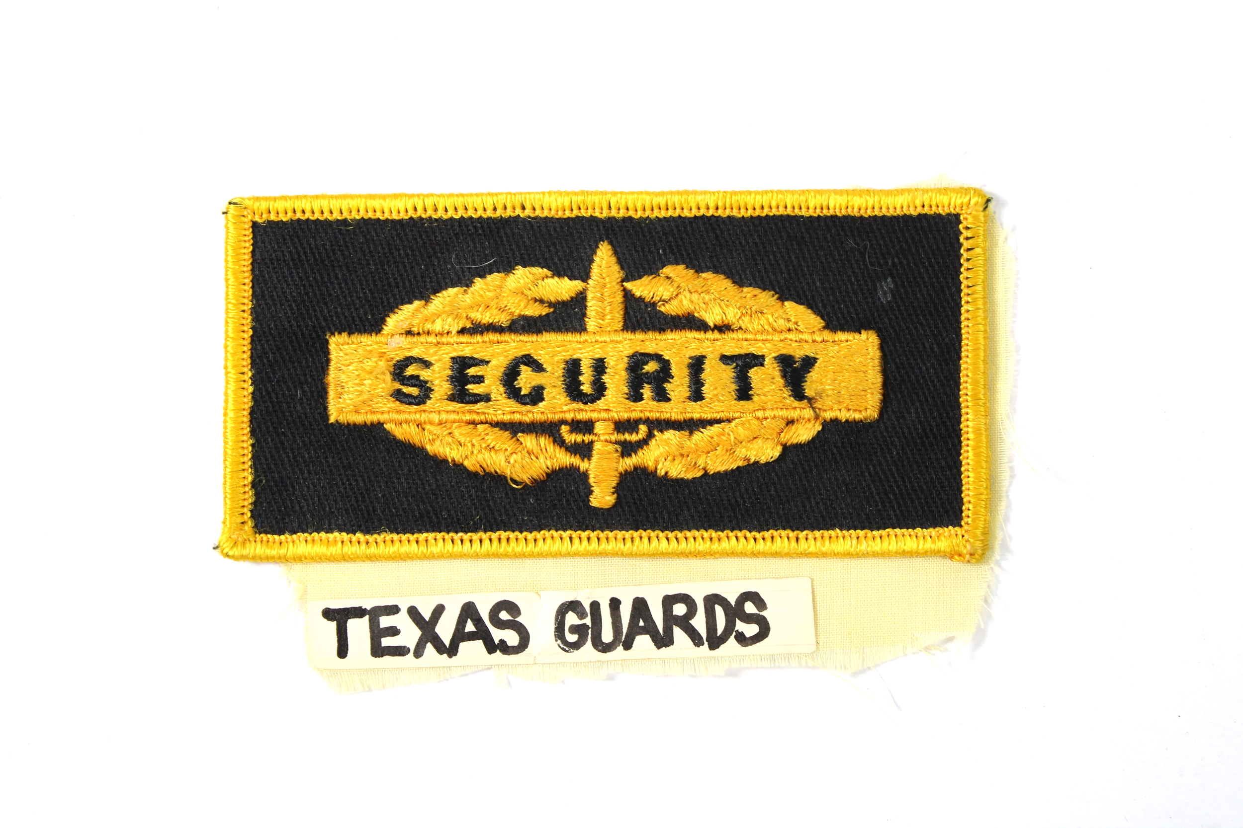 Texas State Guard Security Force Patch