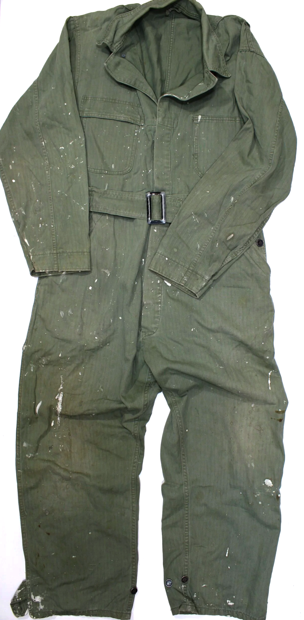 WW2 US Army HBT 13 Star Button Herringbone Coveralls-High Quality