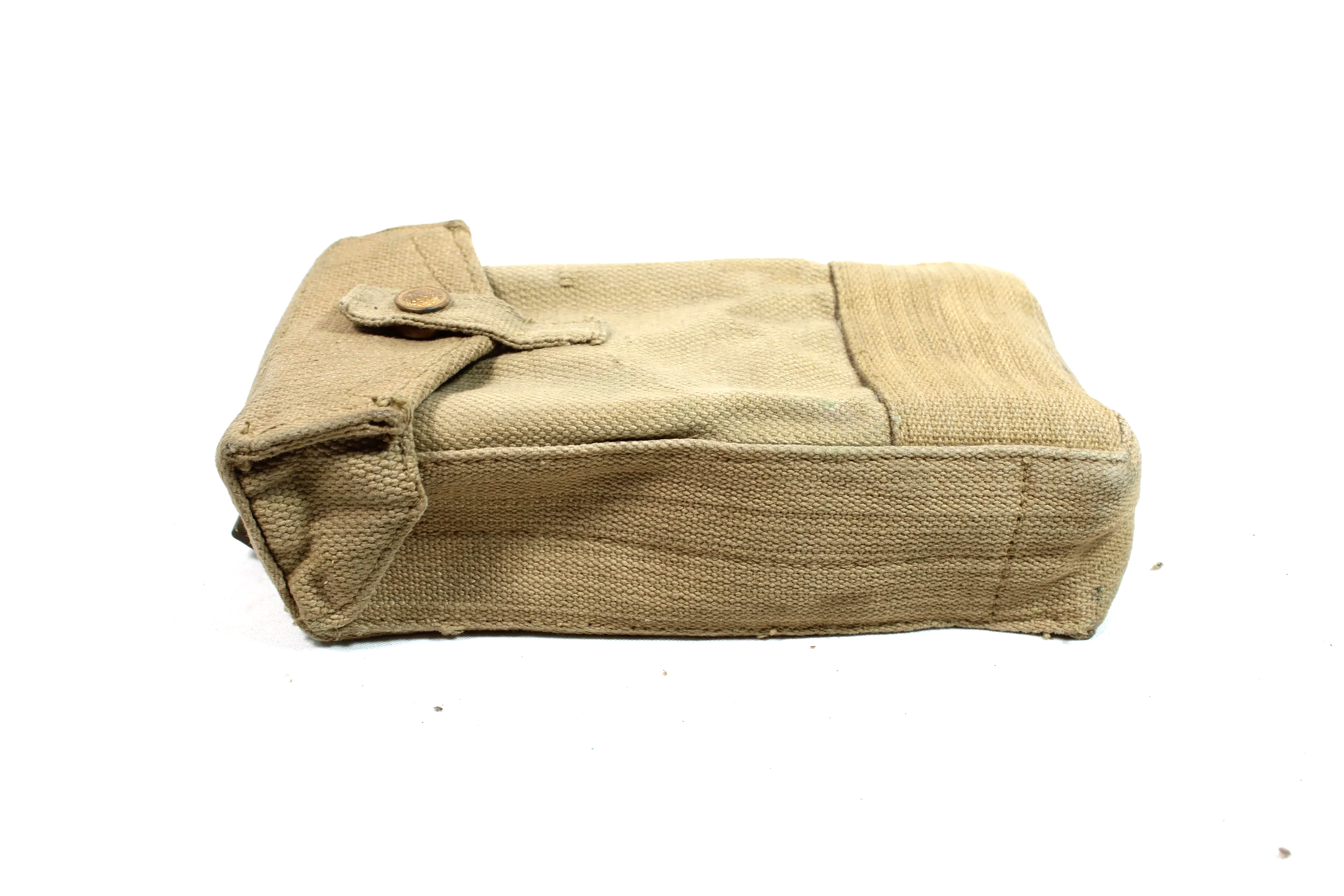 WW2 British Army Pattern 37 Webbing Basic Pouch 1940 Dated