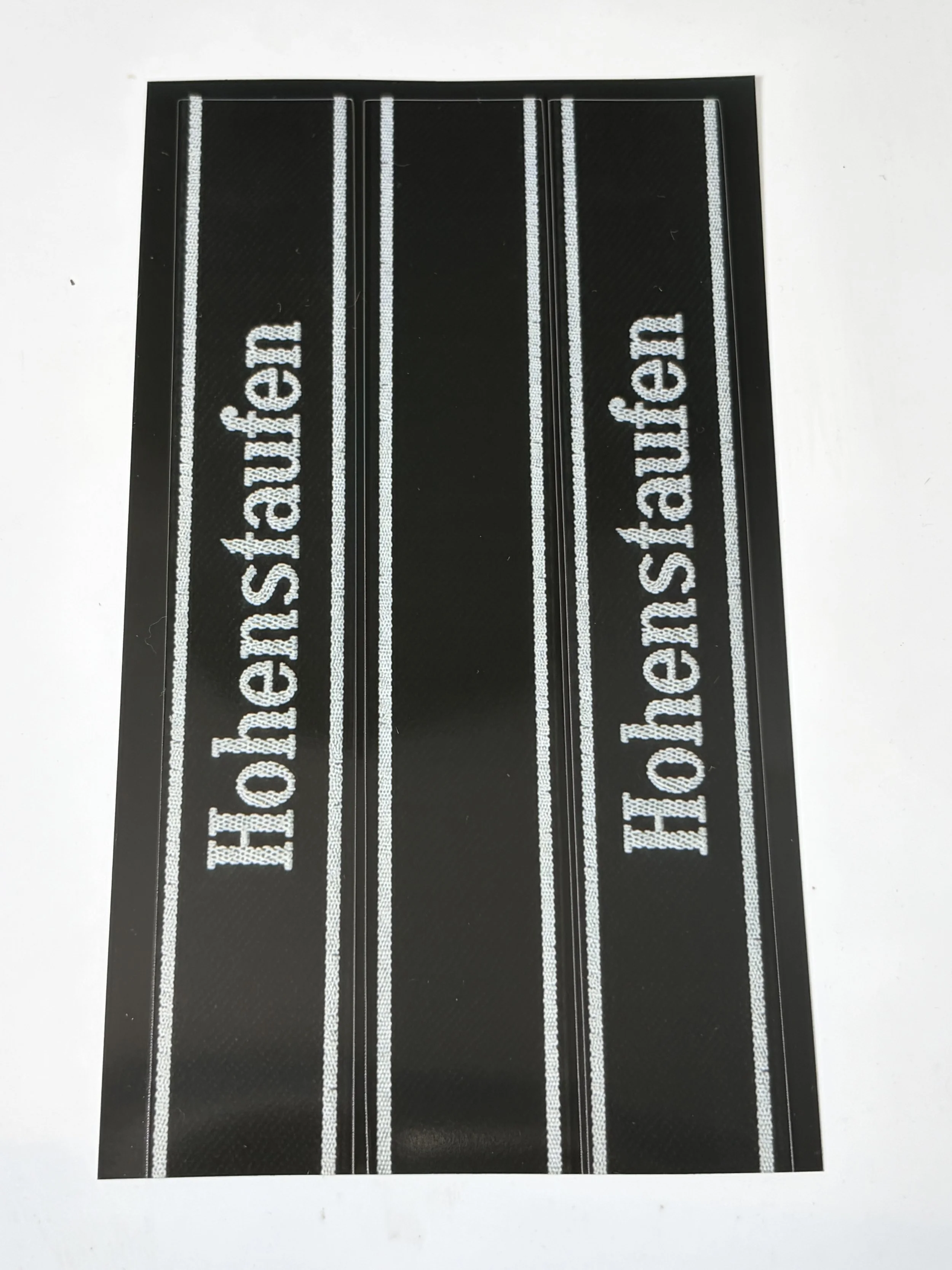 Hohenstaufen 9th Waffen SS Panzer Division Cuff Title Sticker Wrap Set