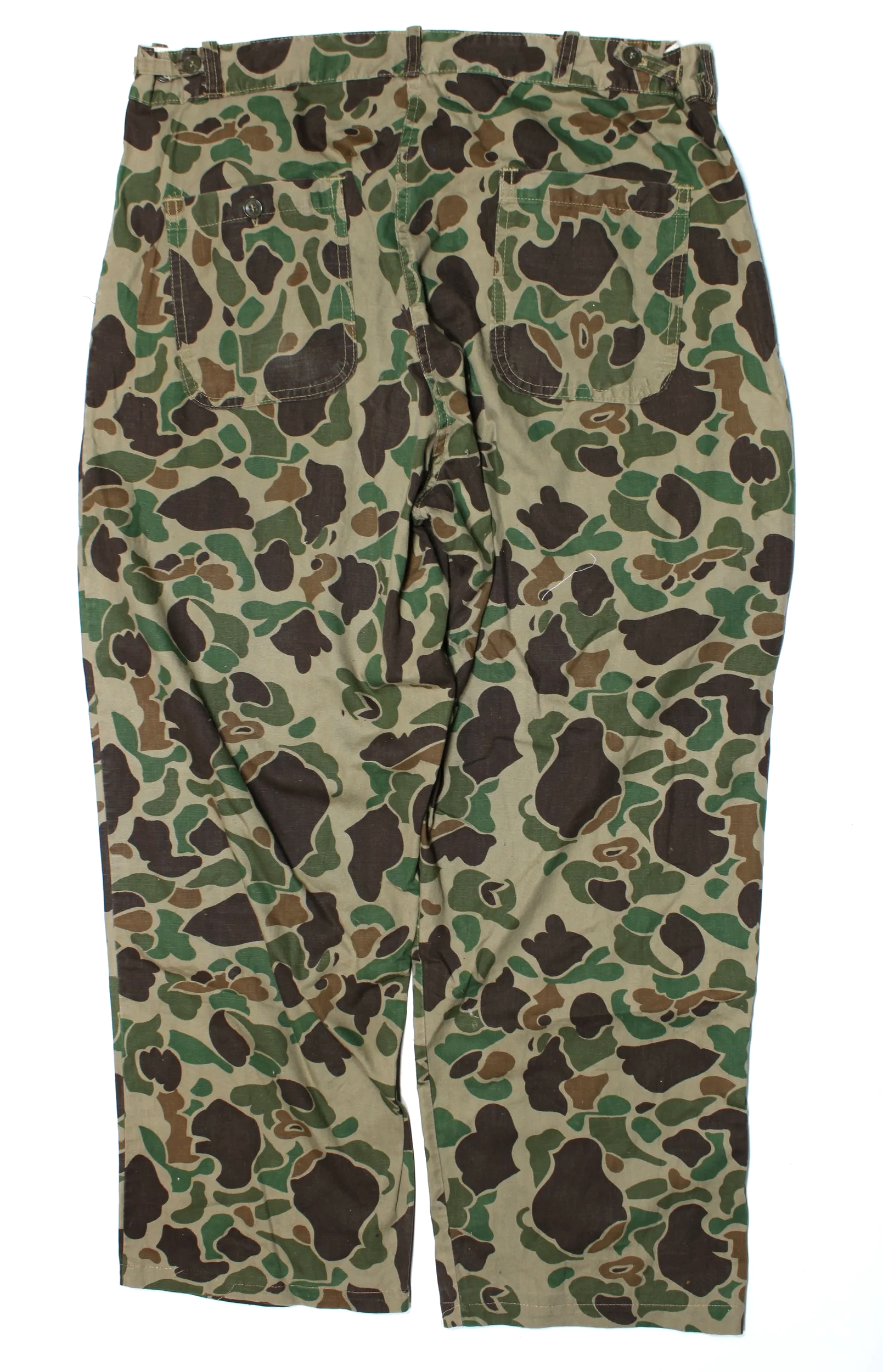 60's Western Field Cotton Duck Hunter Camouflage Hunting Pants Large Japan