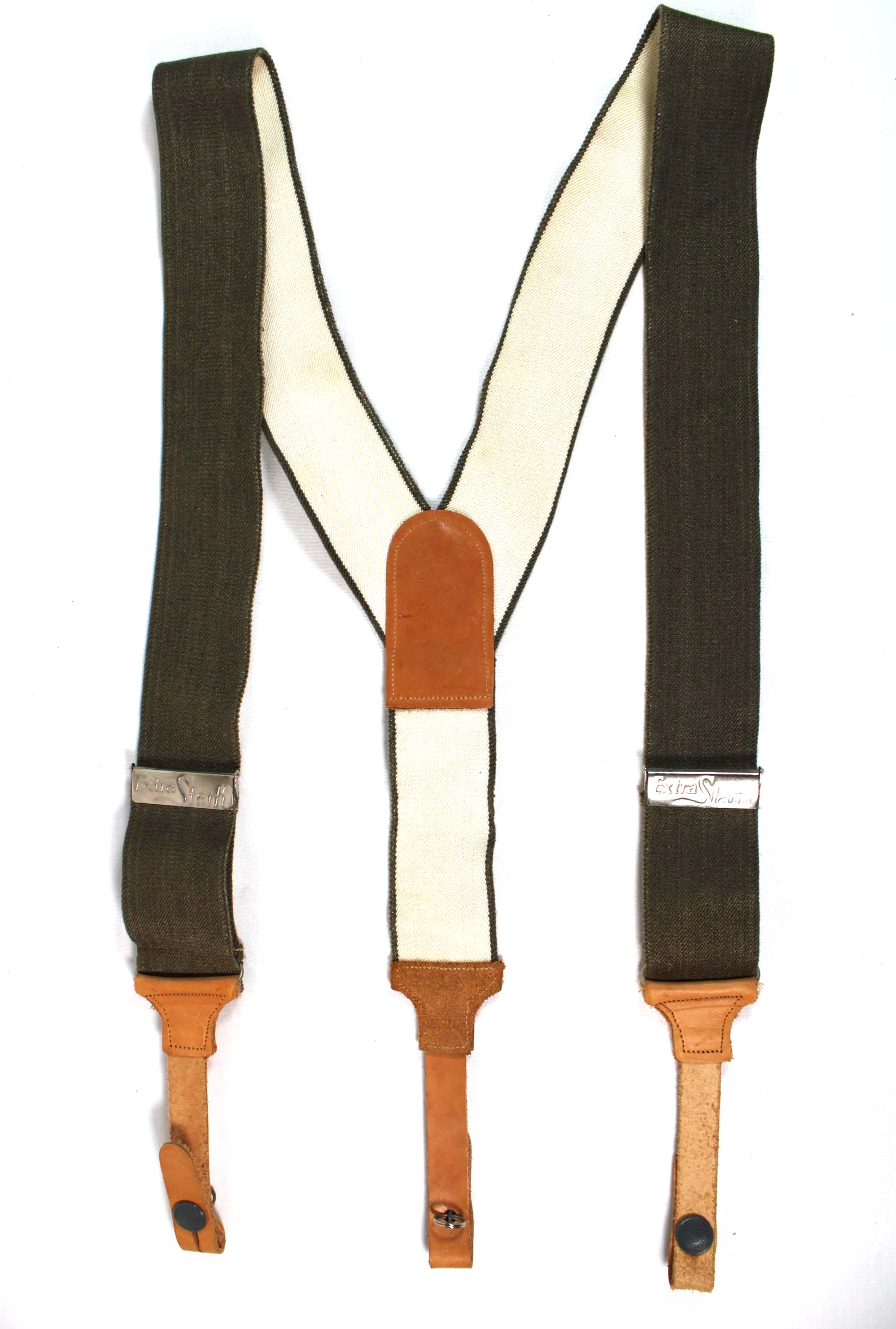 East German DDR NVA Trouser Pants Suspenders