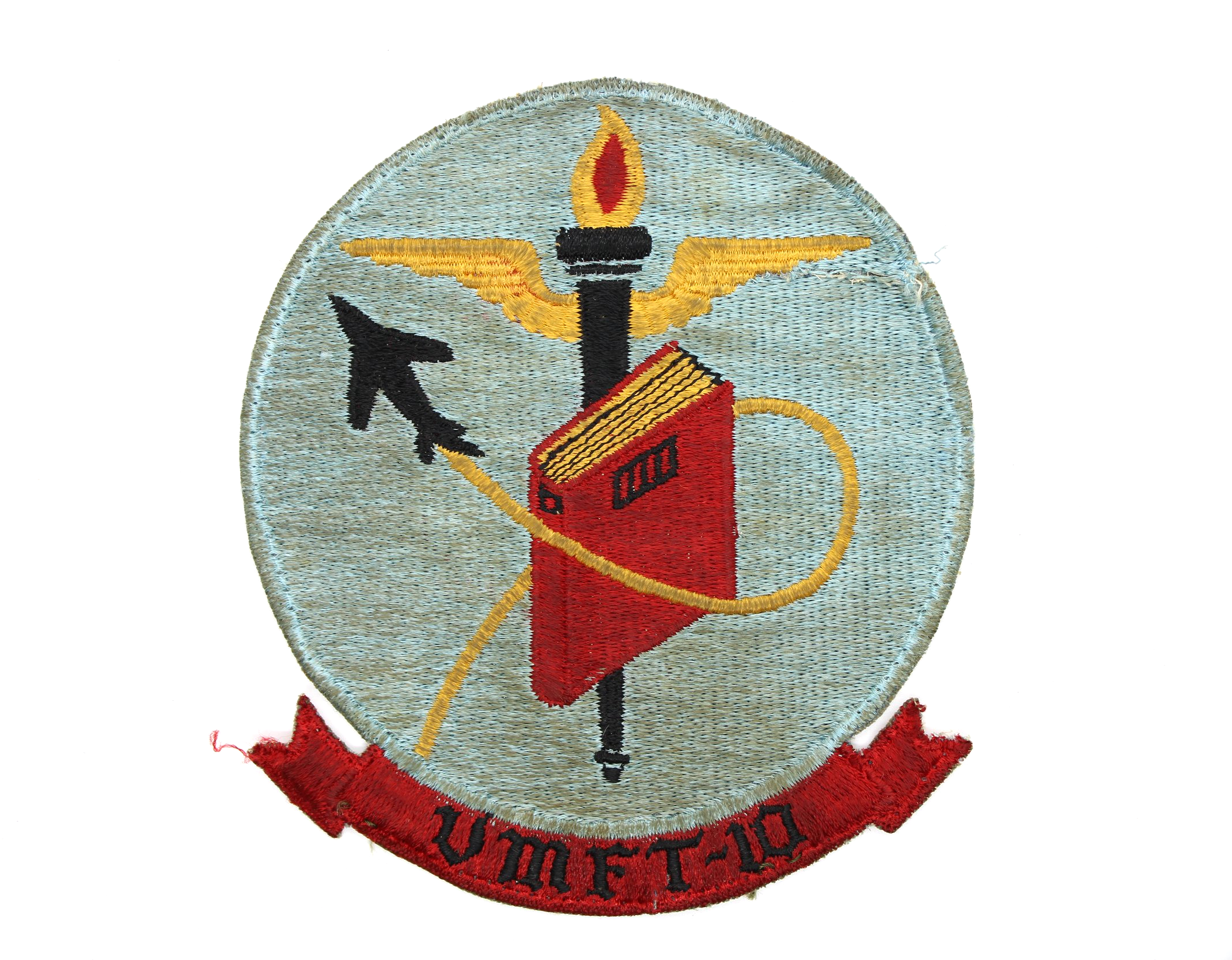 Original 1950's VMFT-10 Squadron - Marine Fighter Training Squadron - USMC Patch