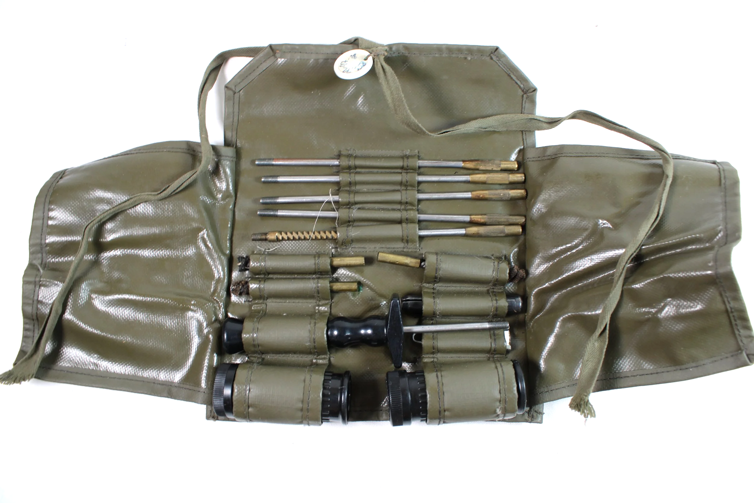 Swiss Army SIG military gun cleaning kit 1960's (Named)
