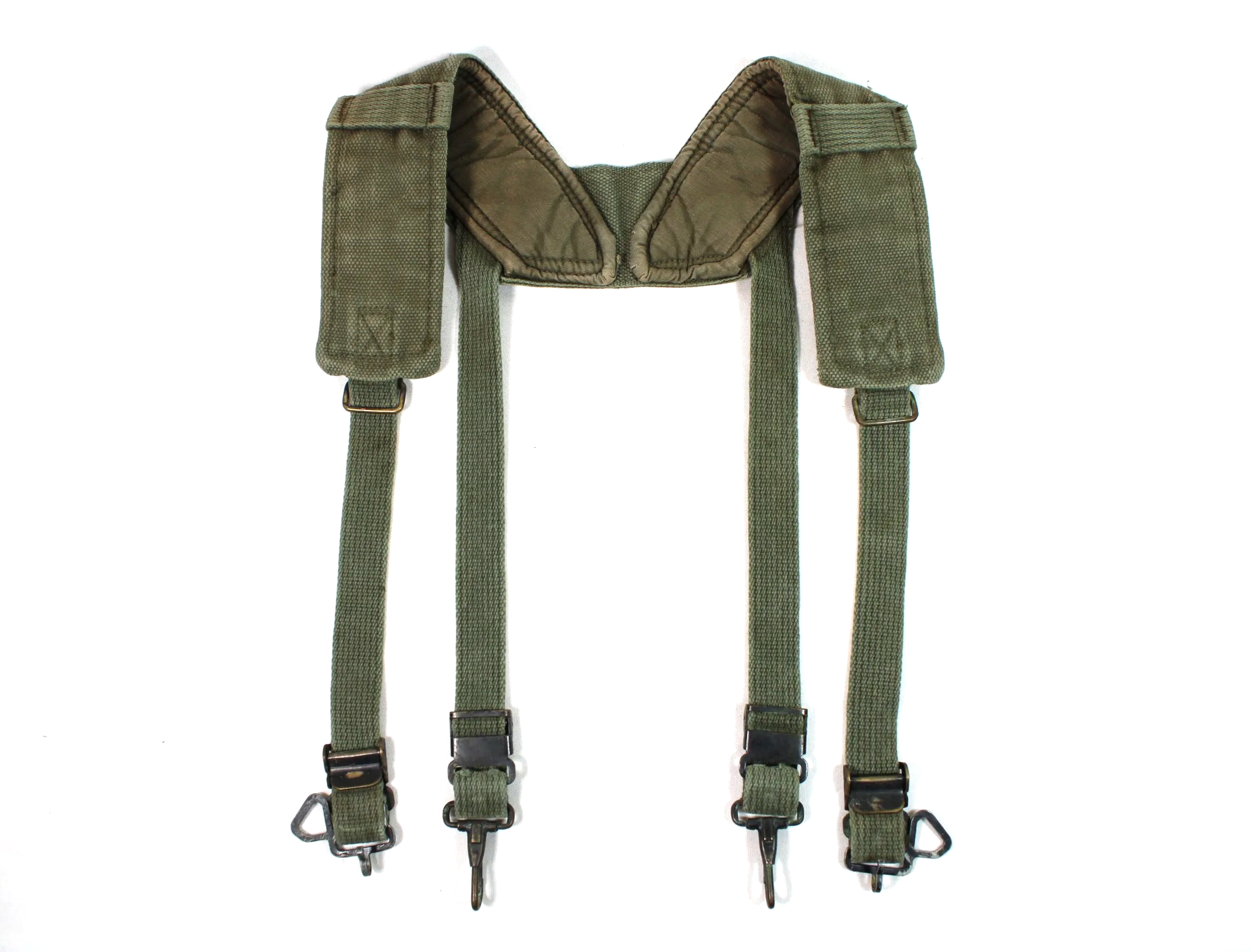 Vietnam War M56 Field Pack Suspenders By North & Judd Size R