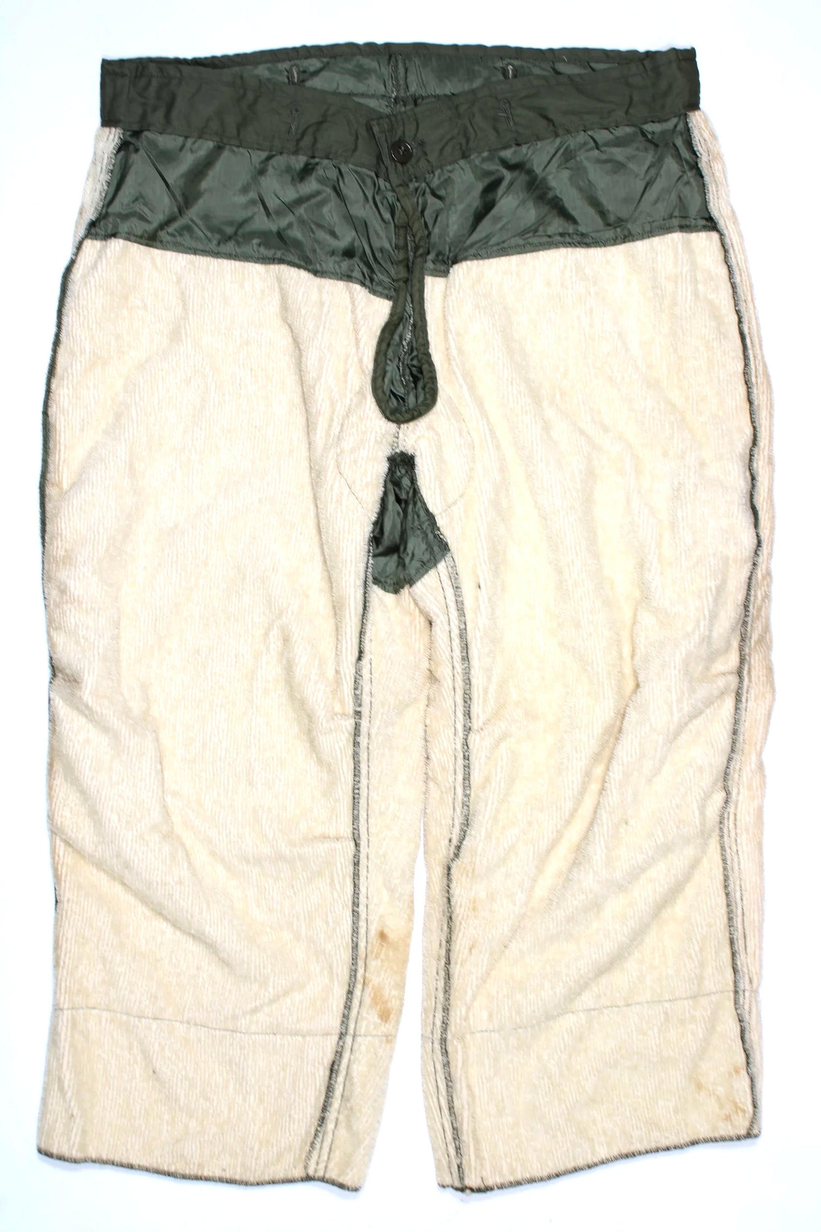 Korean War US Army M-51 Field Pants Quilted Nylon Frieze Liner M1951 Medium