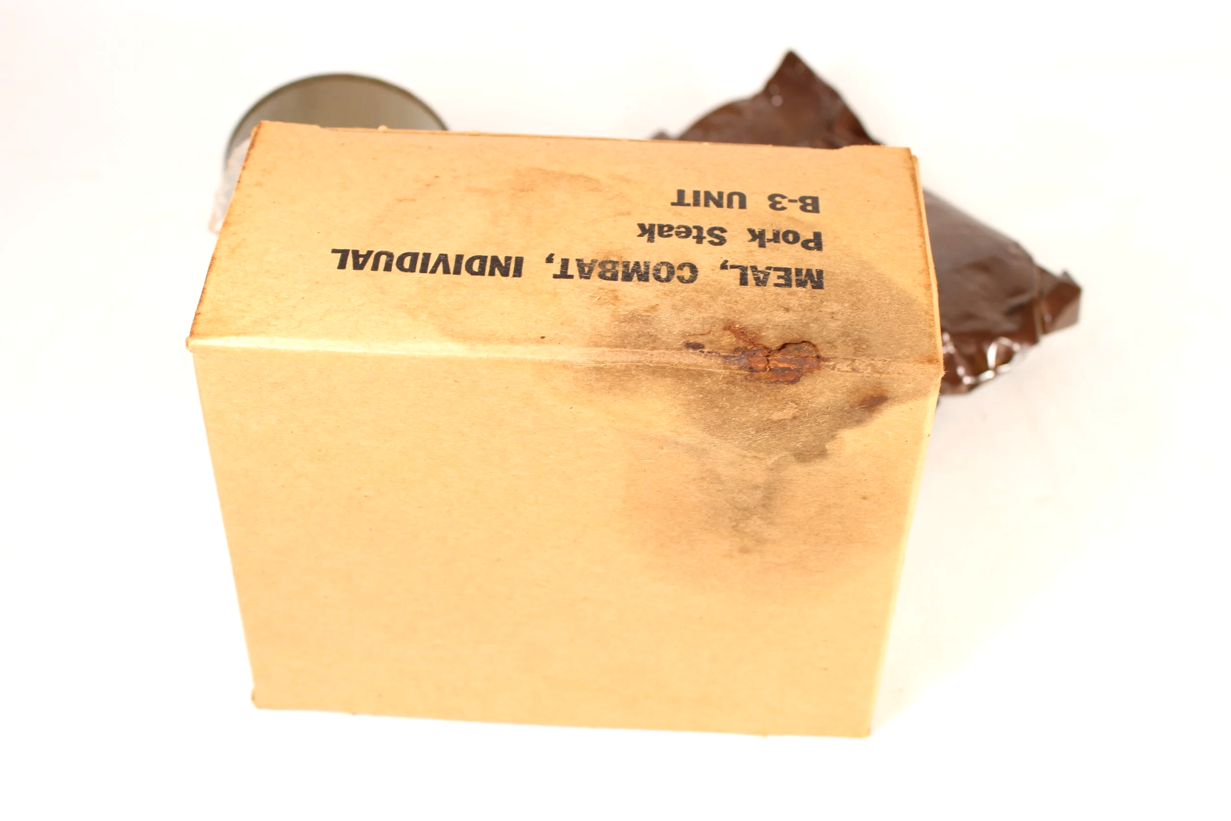 Vietnam War Original 1965 C-Ration B-3 Unit With Rare Accessory Packet