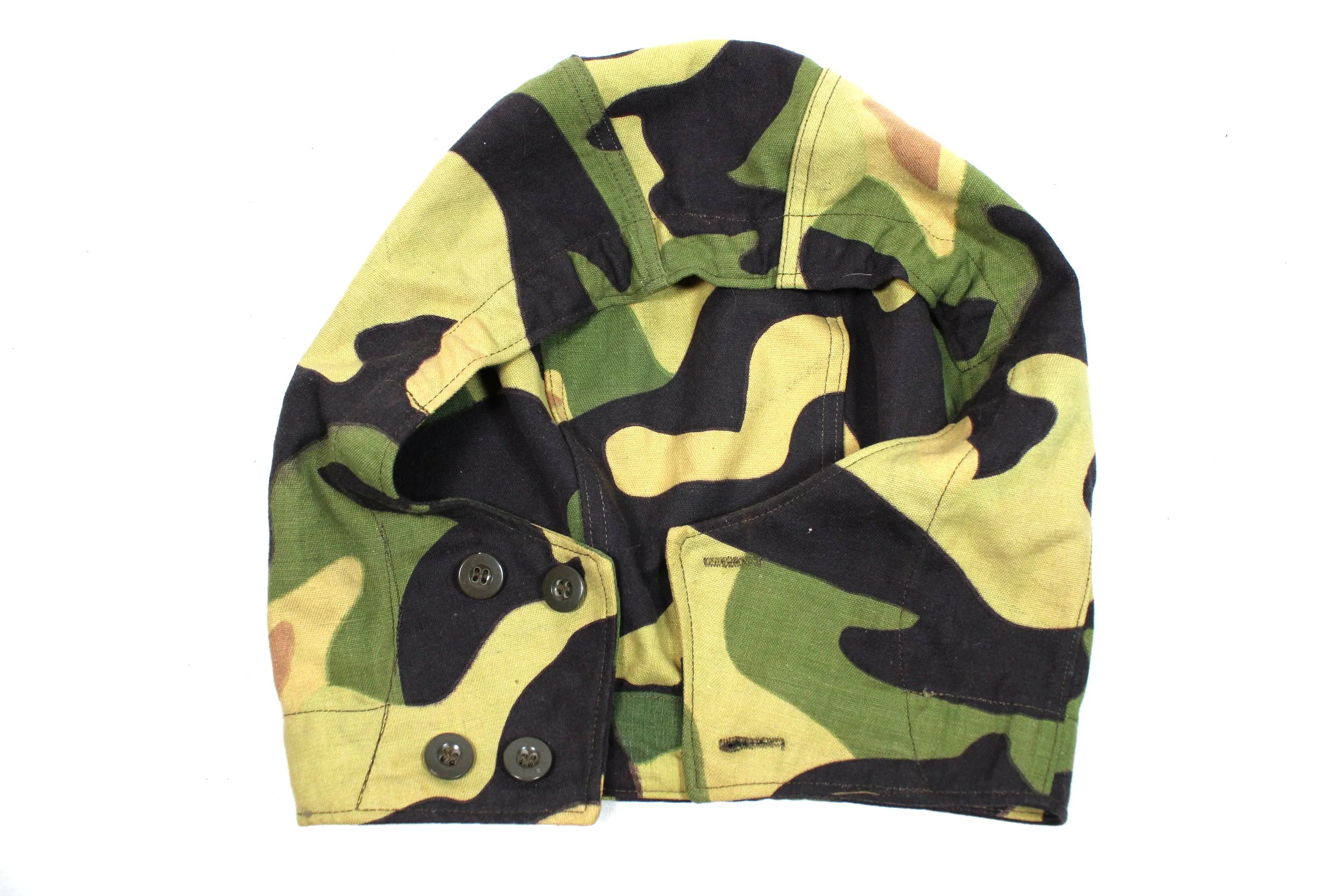 (RARE) Czech Mlok Salamander Camo Army Field Jacket Hood vz.60