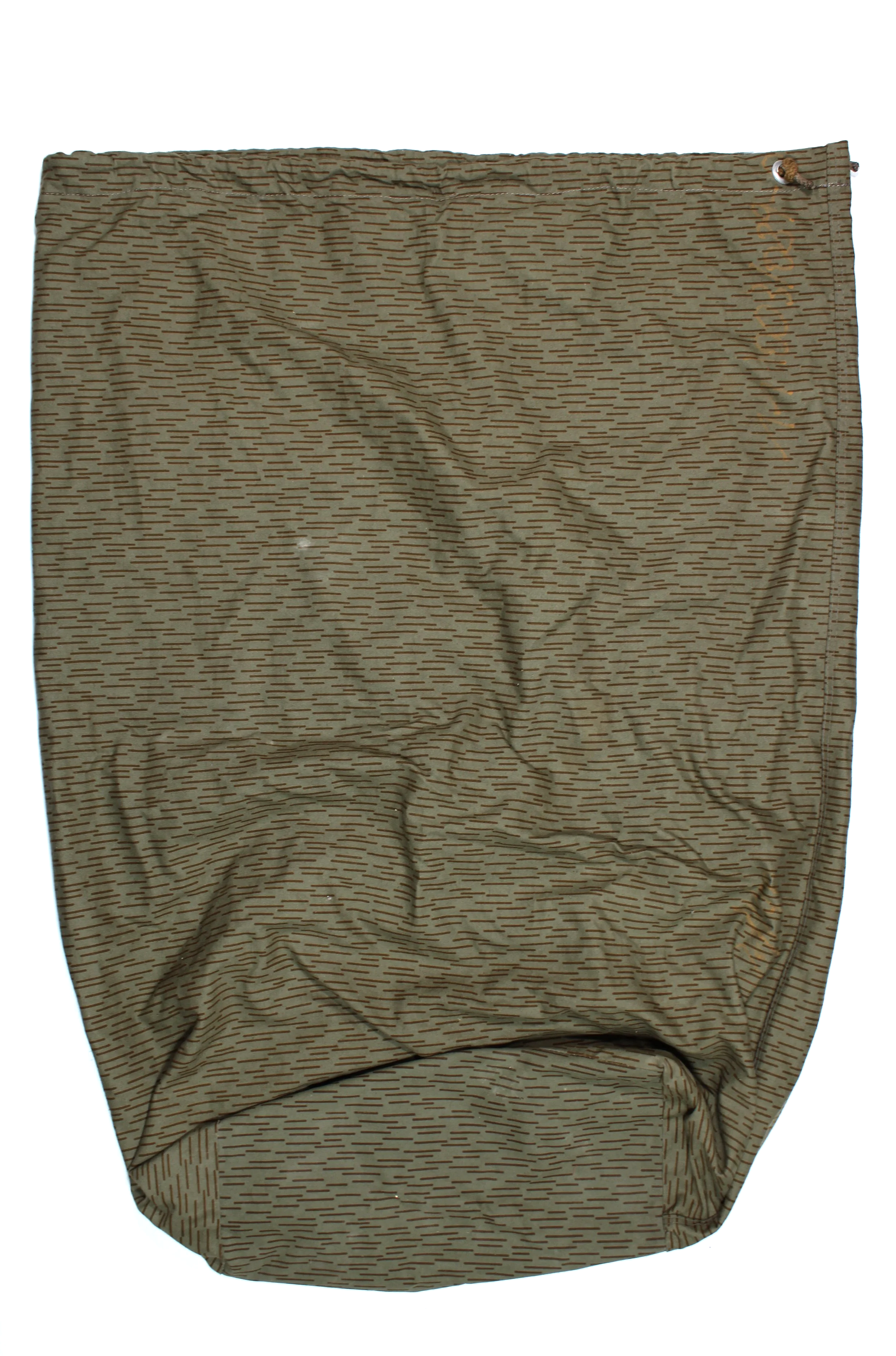 East German Strichtarn Camo Laundry Bag DDR NVA