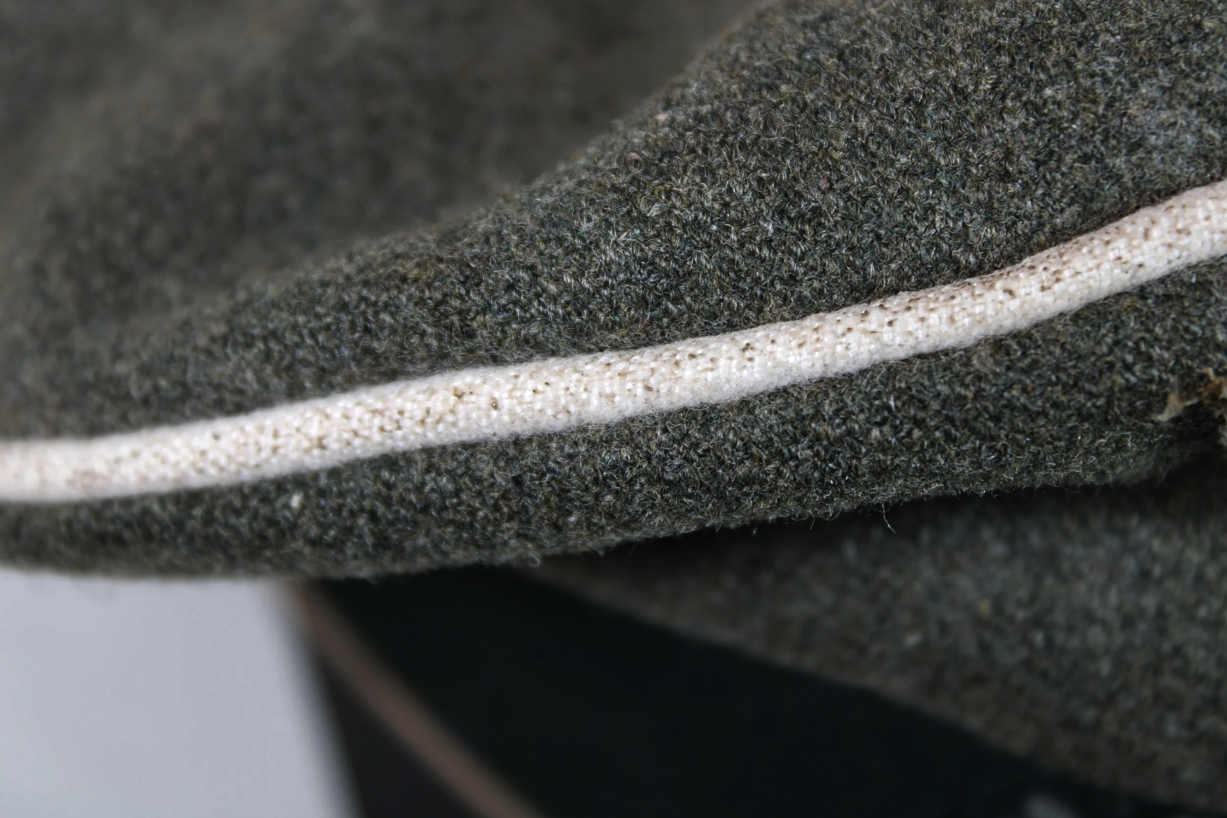 Old Michael Janke High Quality Heer Infantry Crusher Visor Cap WW2 German Reproduction