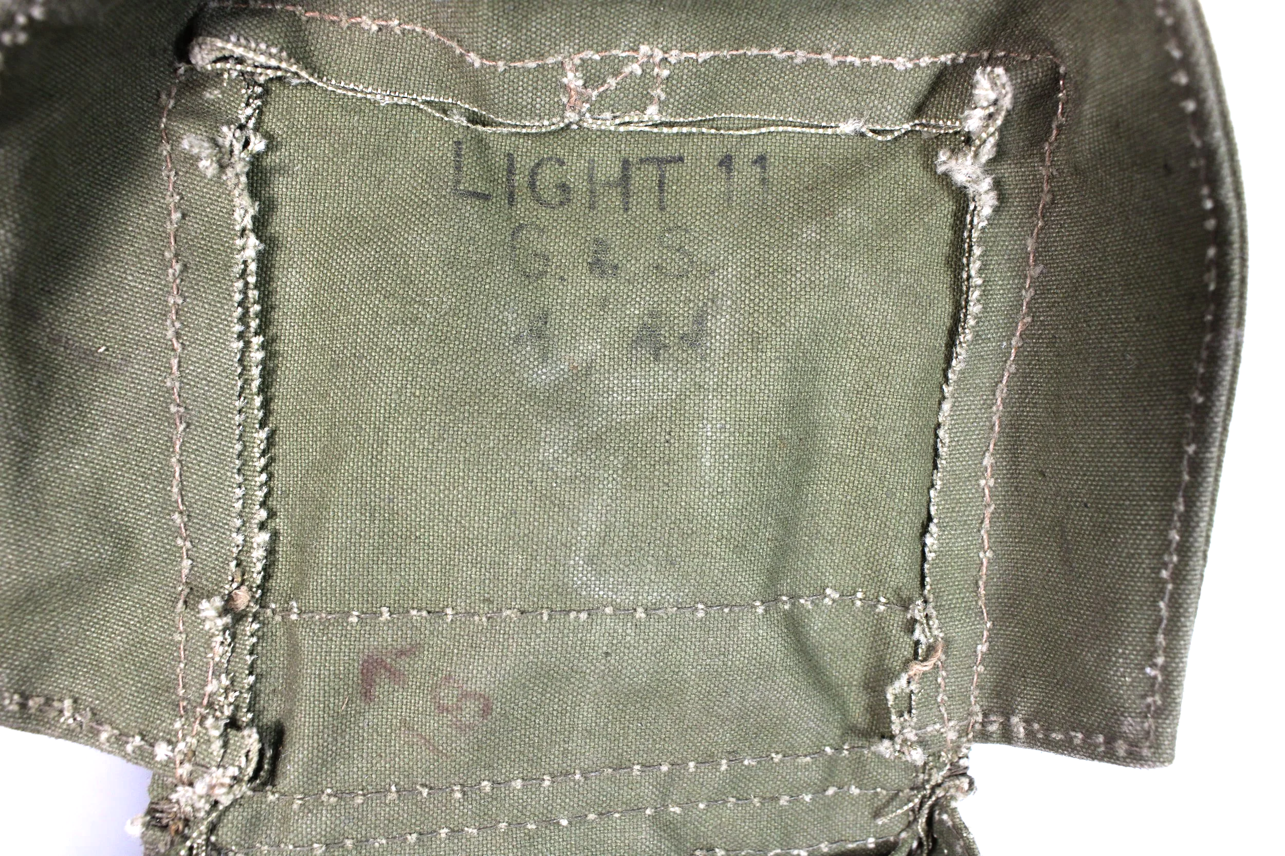 WWII Era British Army Gas Mask Bag P44 Engineer Bag